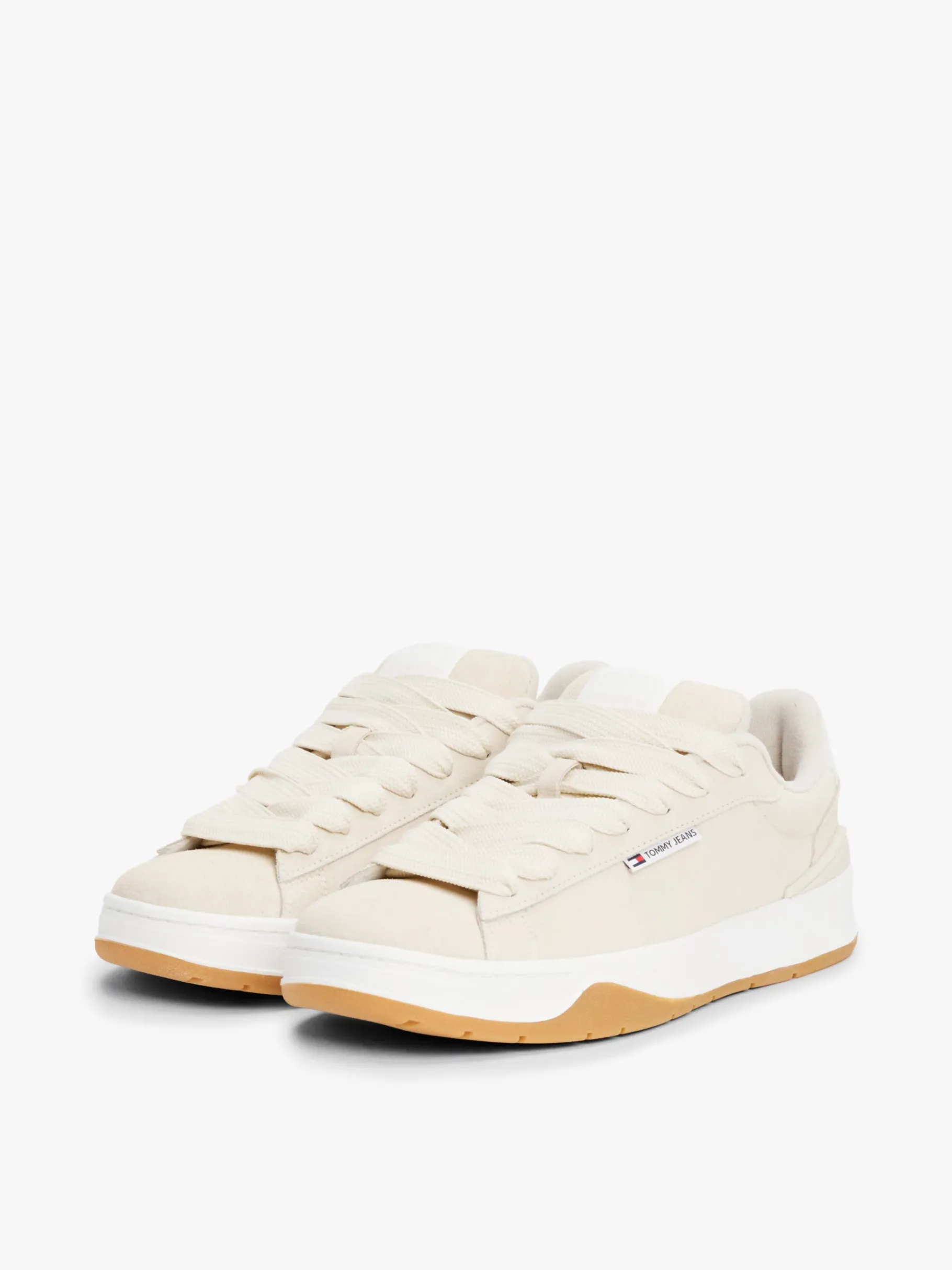 Tommy Hilfiger Klobiger Ledersneaker NEWSPRINT Best