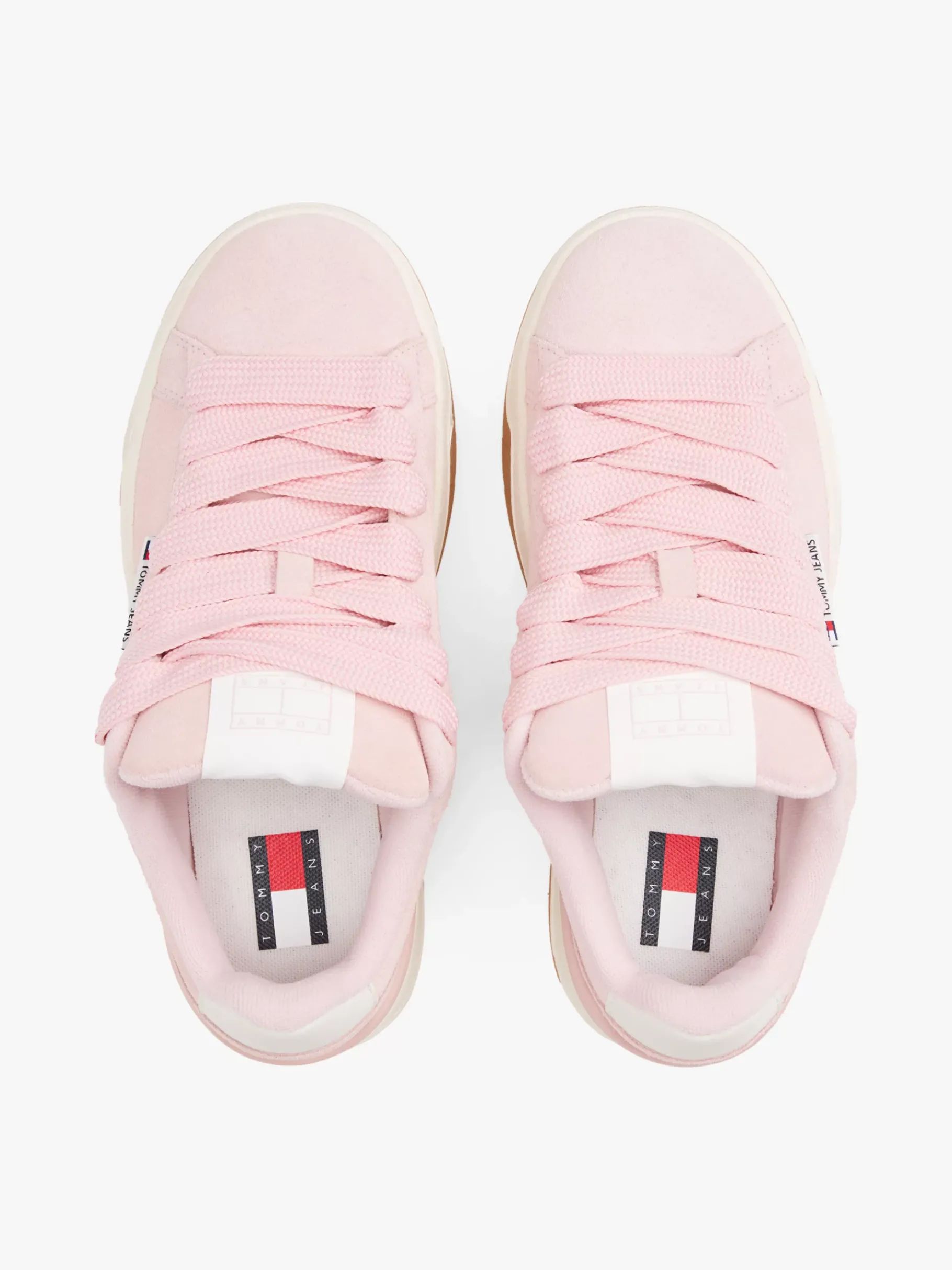 Tommy Hilfiger Klobiger Ledersneaker DELICATE PINK Discount