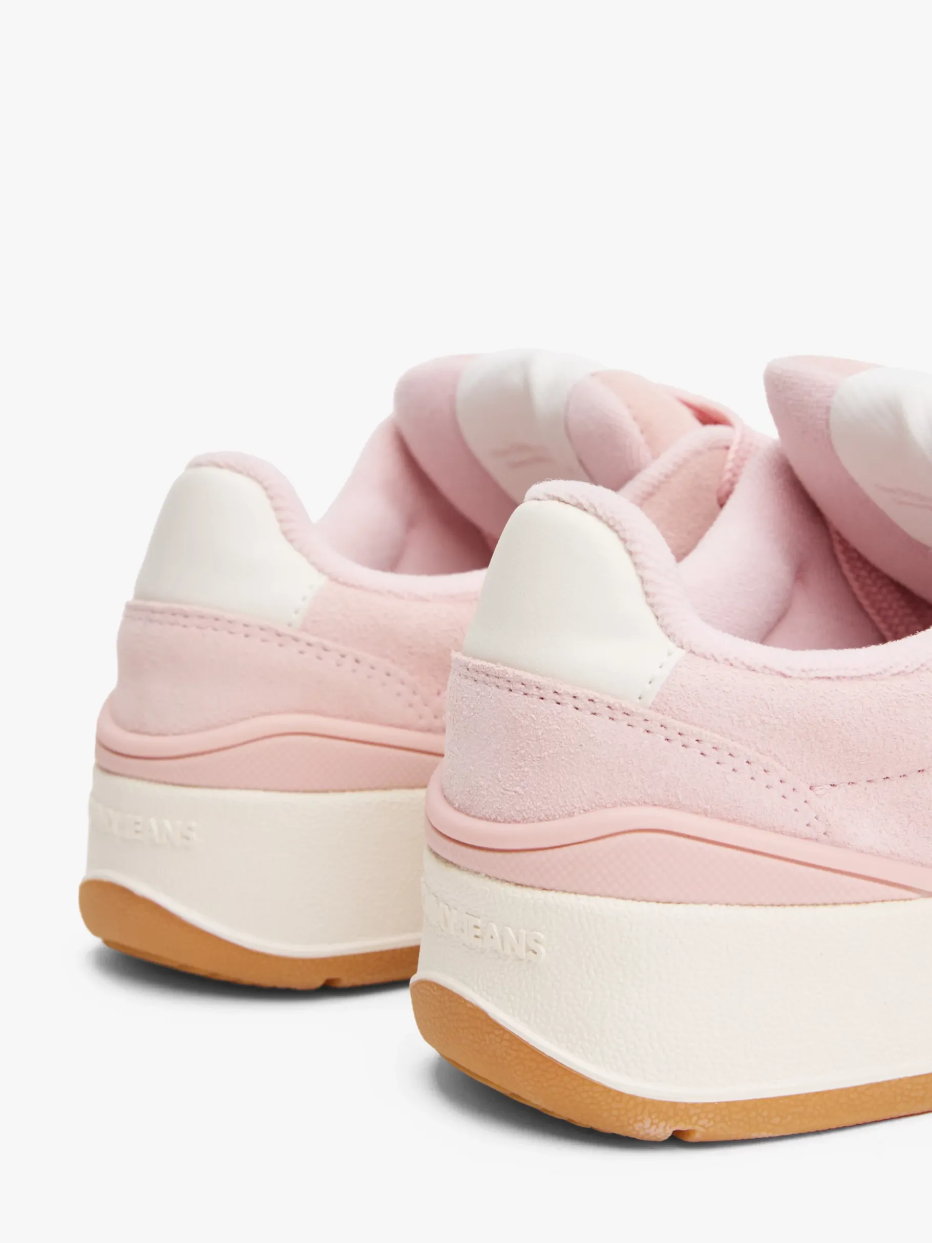 Tommy Hilfiger Klobiger Ledersneaker DELICATE PINK Discount