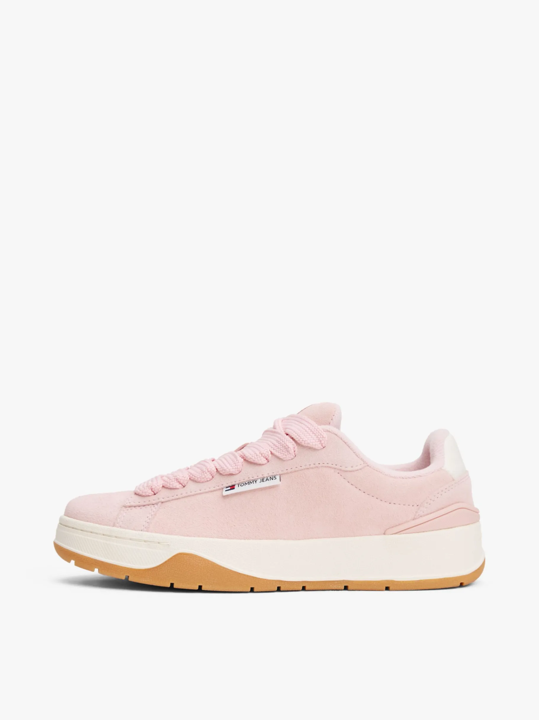 Tommy Hilfiger Klobiger Ledersneaker DELICATE PINK Discount