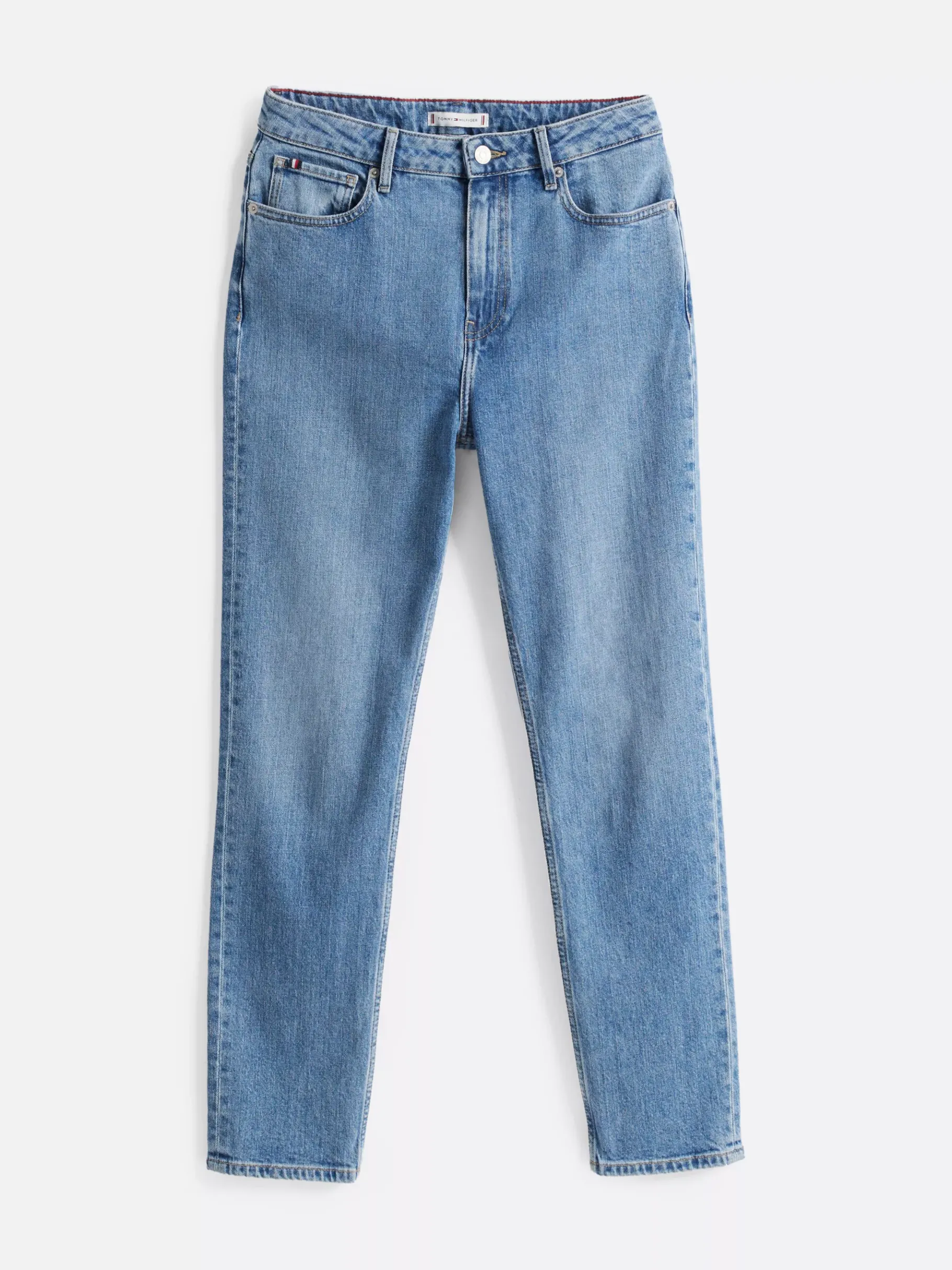 Tommy Hilfiger Knöchellange Slim Jeans mit hohem Bund UMA Online