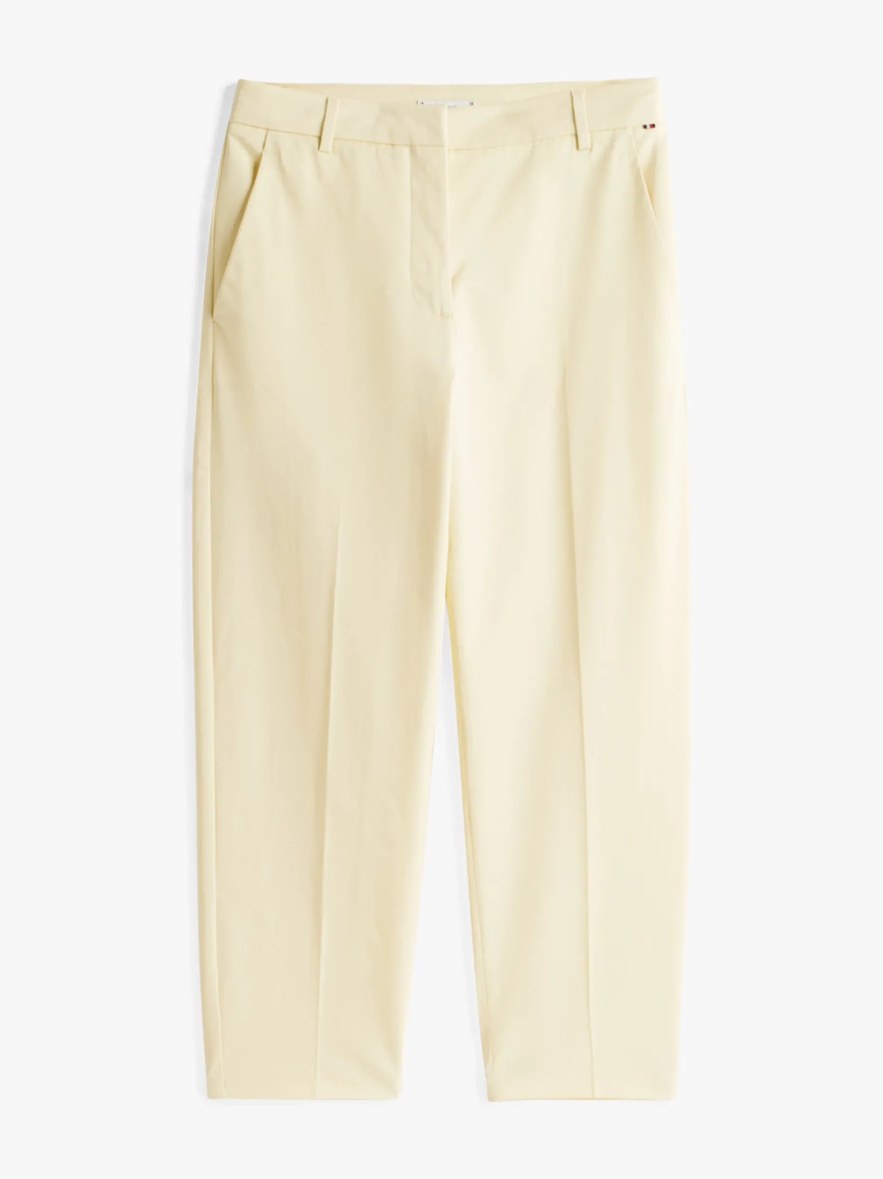 Tommy Hilfiger Knöchellange Slim Straight Fit Chinos LEMON ZEST Clearance