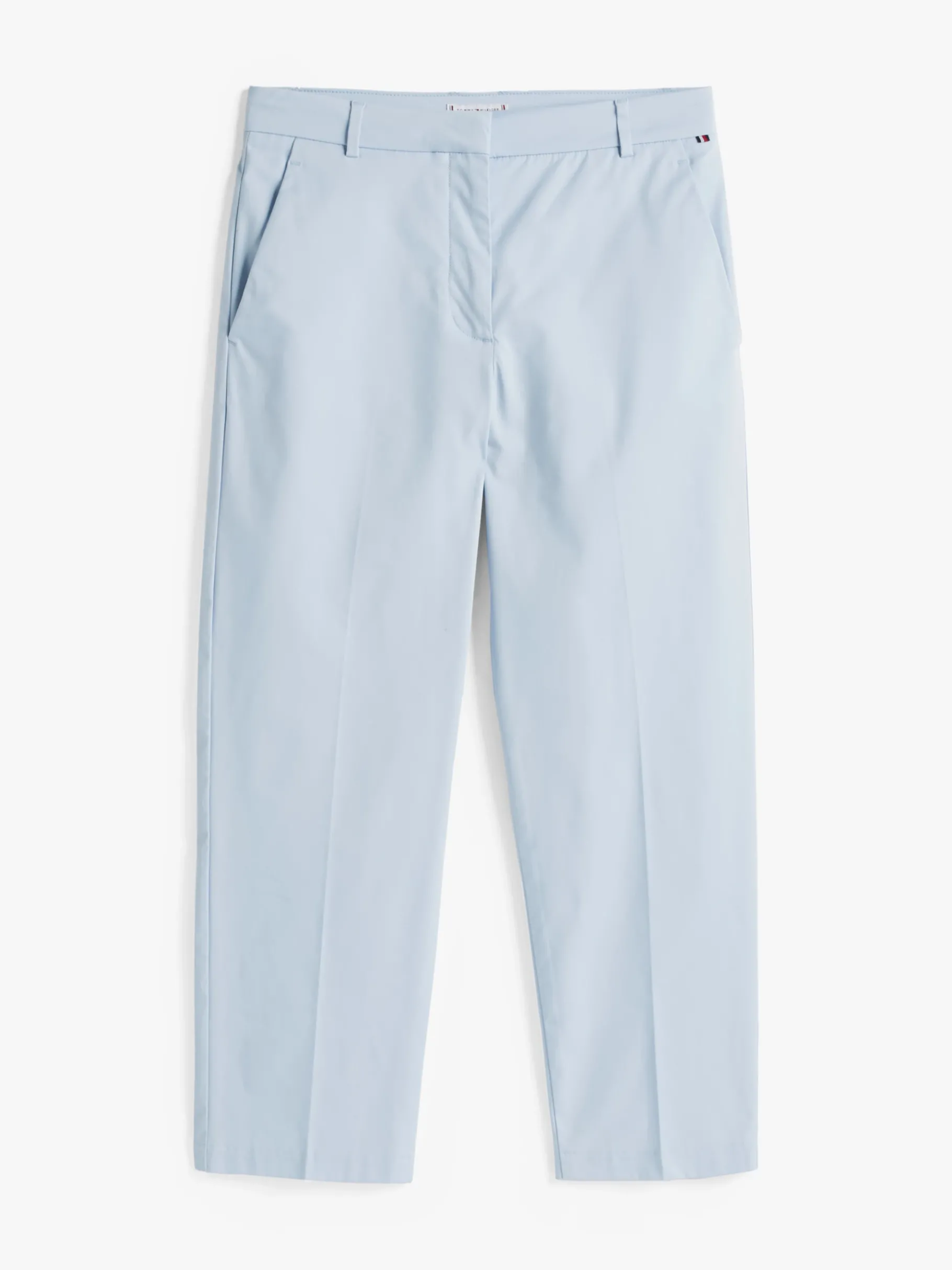 Tommy Hilfiger Knöchellange Slim Straight Fit Chinos BREEZY BLUE Shop