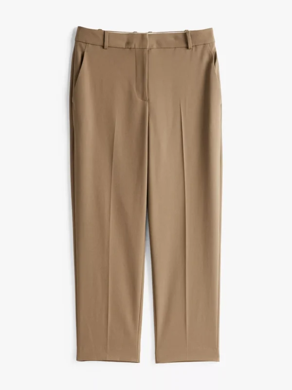 Tommy Hilfiger Knöchellange Slim Straight Leg Fit Hose TUNDRA BROWN Best