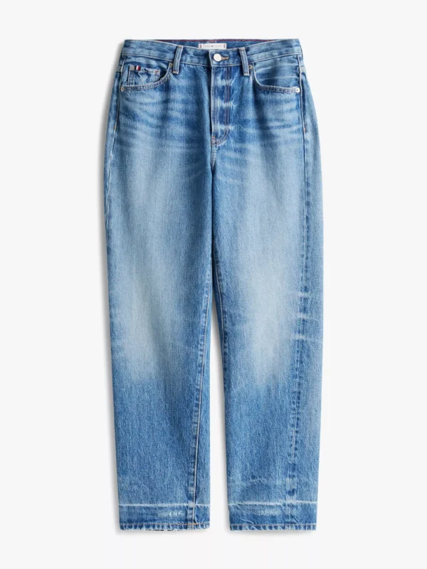 Tommy Hilfiger Knöchellange Straight Leg Jeans mit hohem Bund TOBY Discount