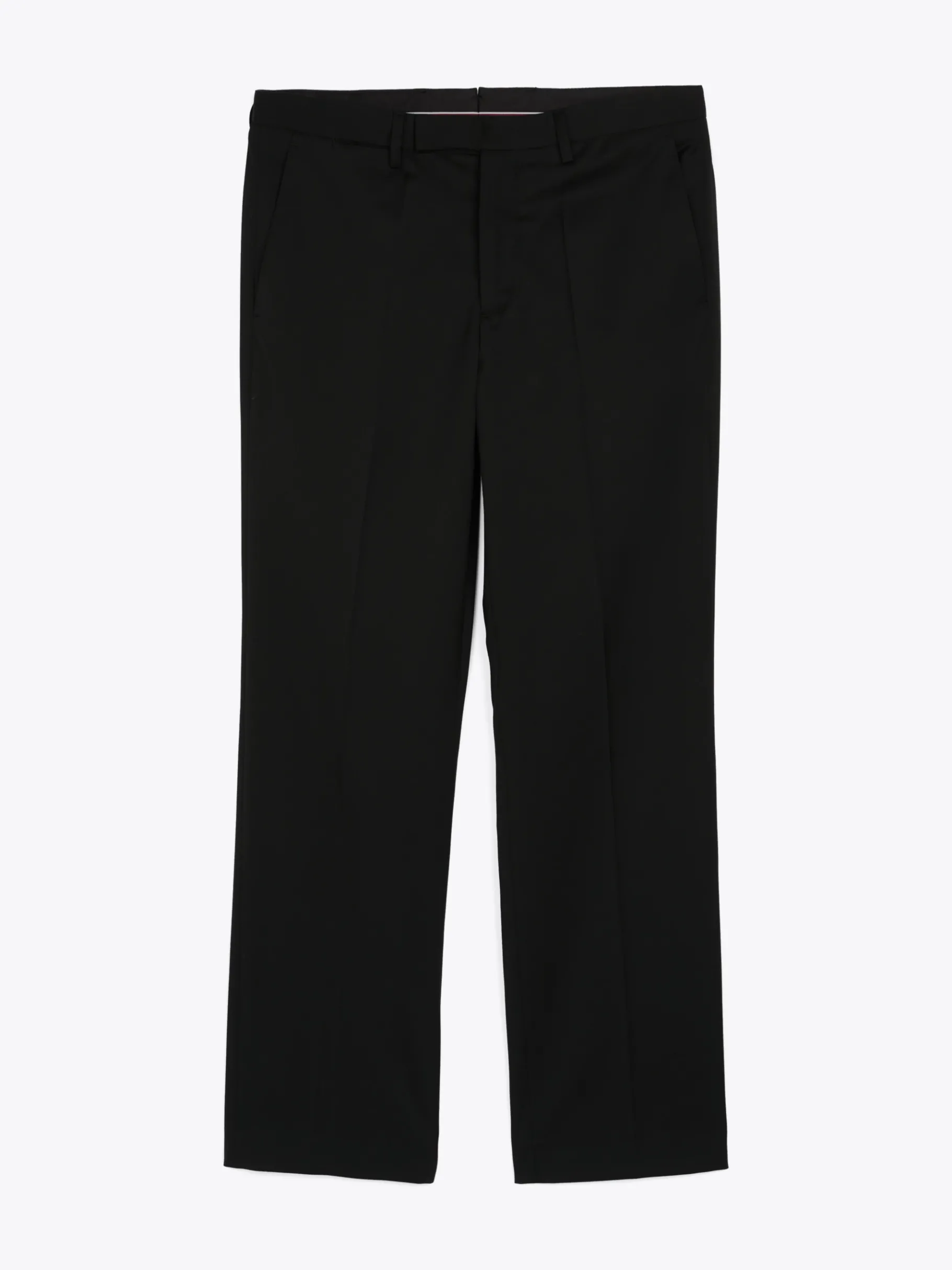 Tommy Hilfiger Knitterfreie Hose aus Wollmix BLACK Discount