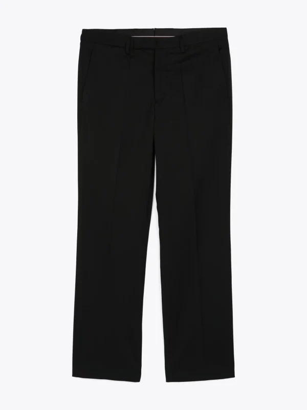 Tommy Hilfiger Knitterfreie Hose aus Wollmix BLACK Discount