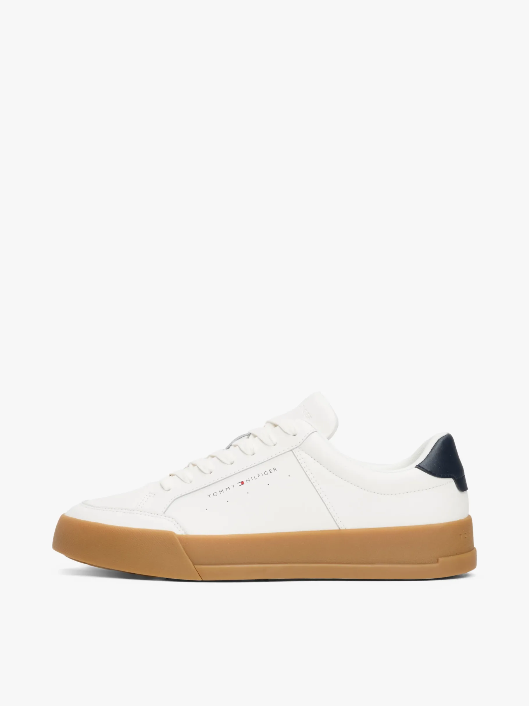 Tommy Hilfiger Kontrast-Sneaker mit Logo ECRU Outlet