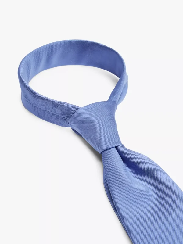 Tommy Hilfiger Krawatte aus reiner Seide LIGHT BLUE Clearance