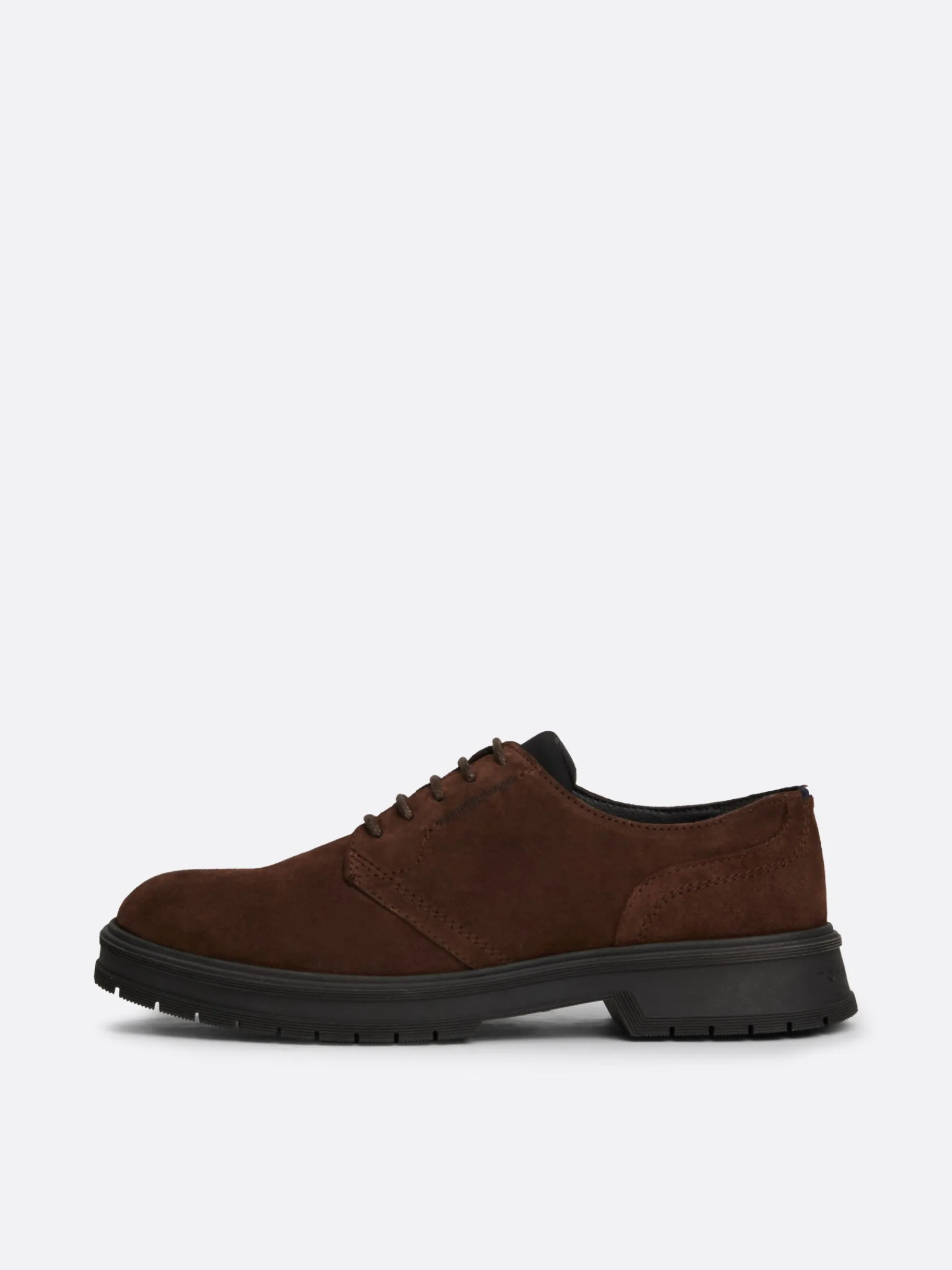 Tommy Hilfiger Lace-up Derby-Schuh aus Wildleder COCOA Best Sale