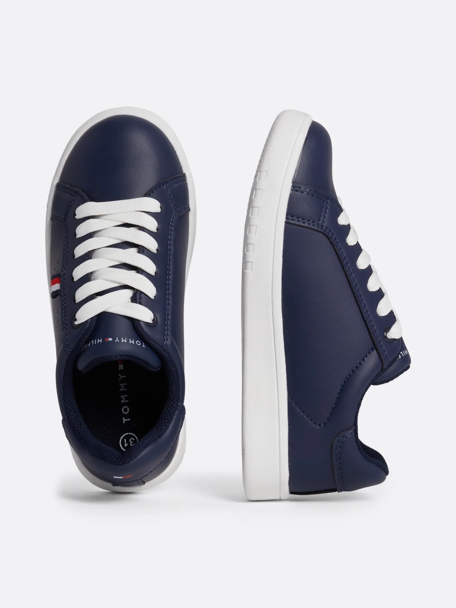 Tommy Hilfiger Lace-up Sneaker mit Logo BLUE Store