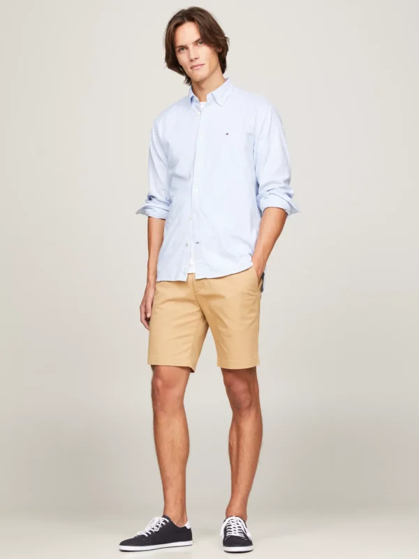 Tommy Hilfiger Lace-up-Sneaker aus Canvas MIDNIGHT Sale