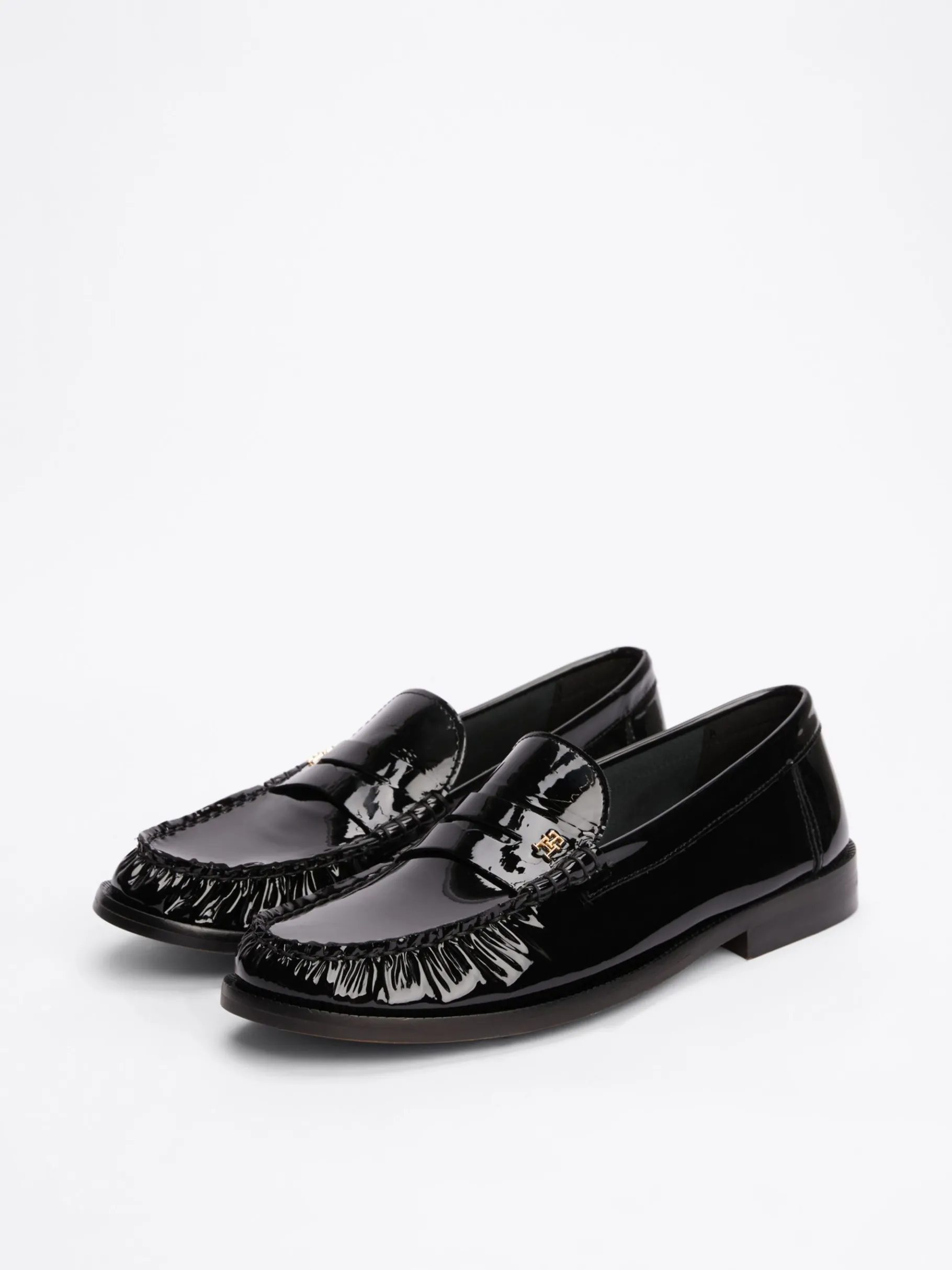 Tommy Hilfiger Lackleder-Loafer BLACK Store