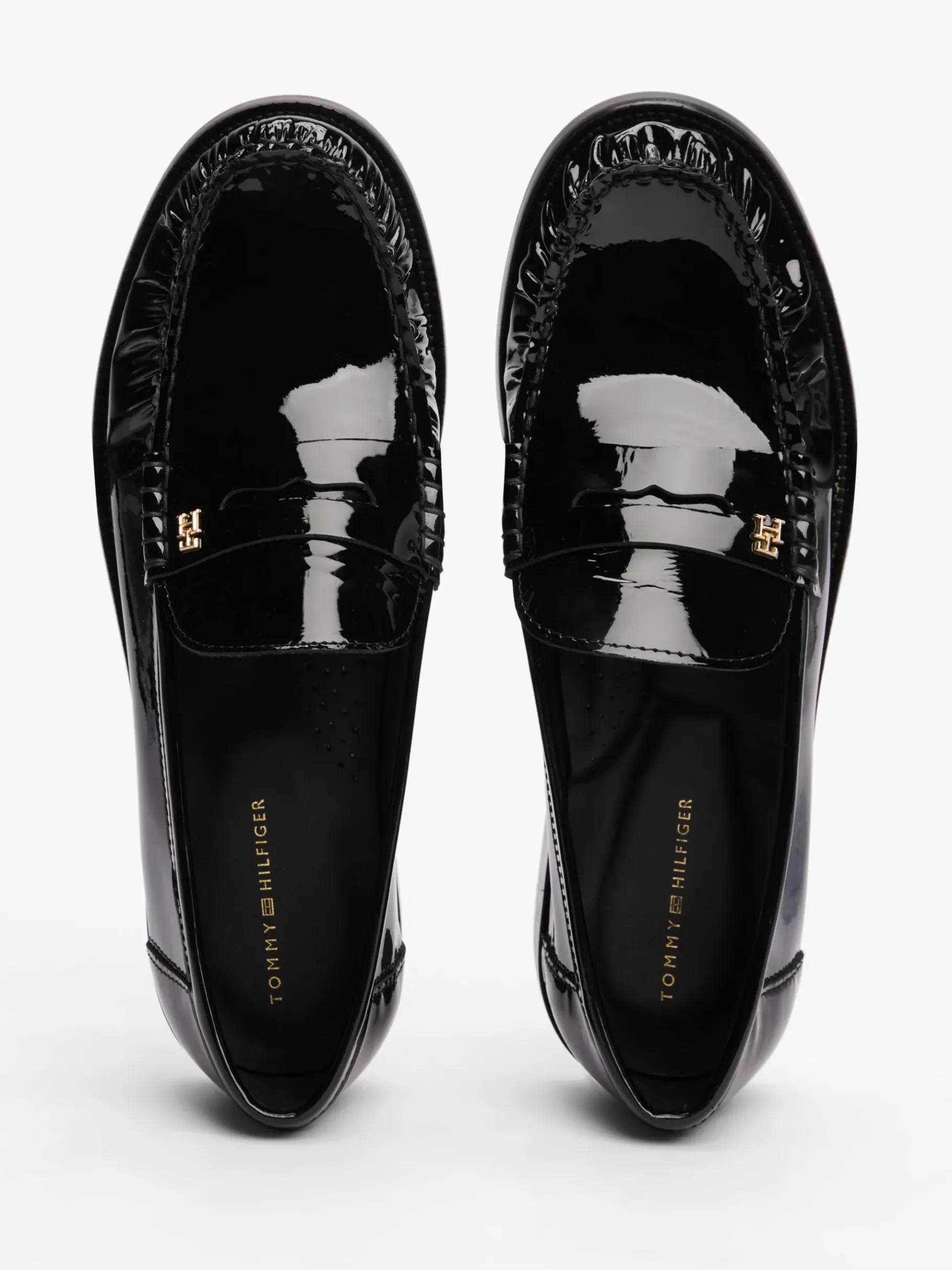 Tommy Hilfiger Lackleder-Loafer BLACK Store