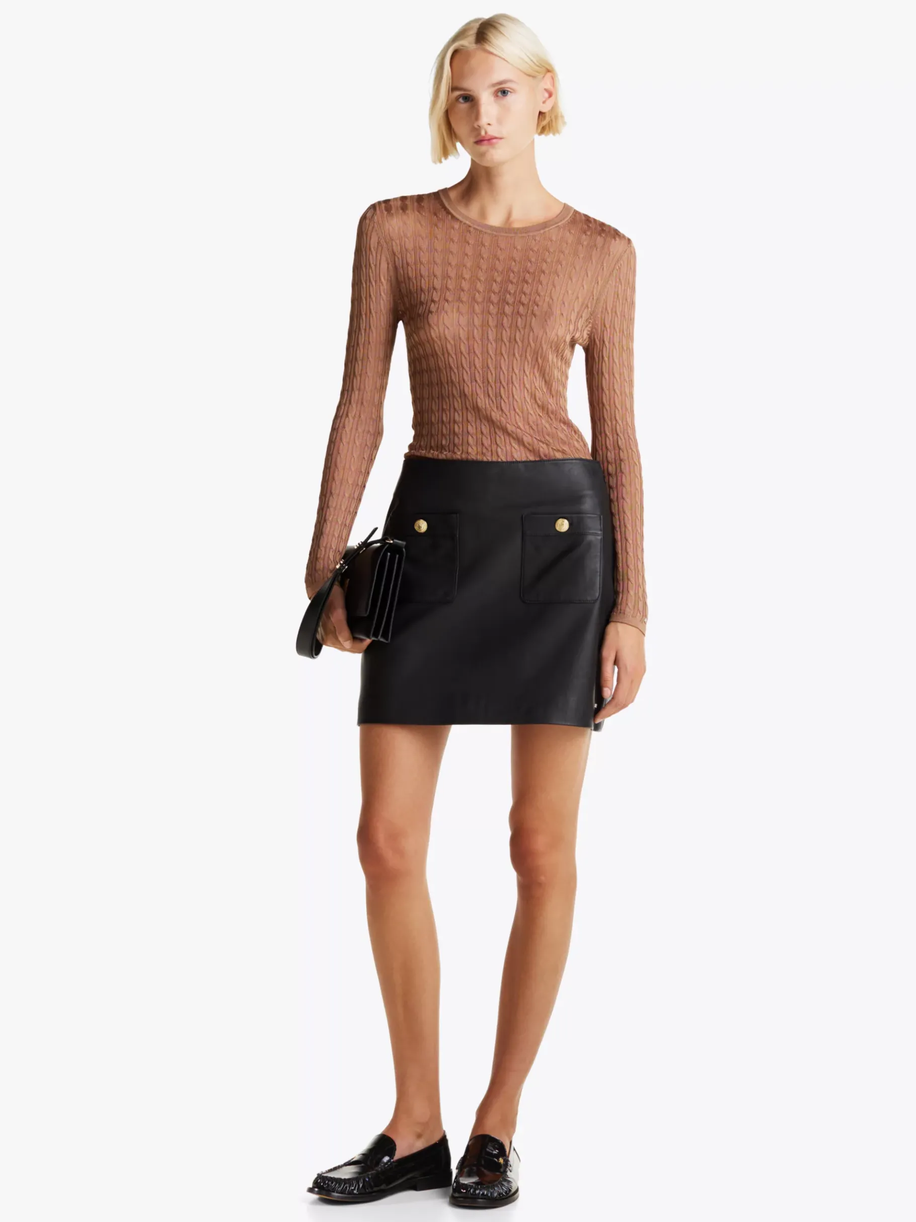 Tommy Hilfiger Lackleder-Loafer BLACK Store