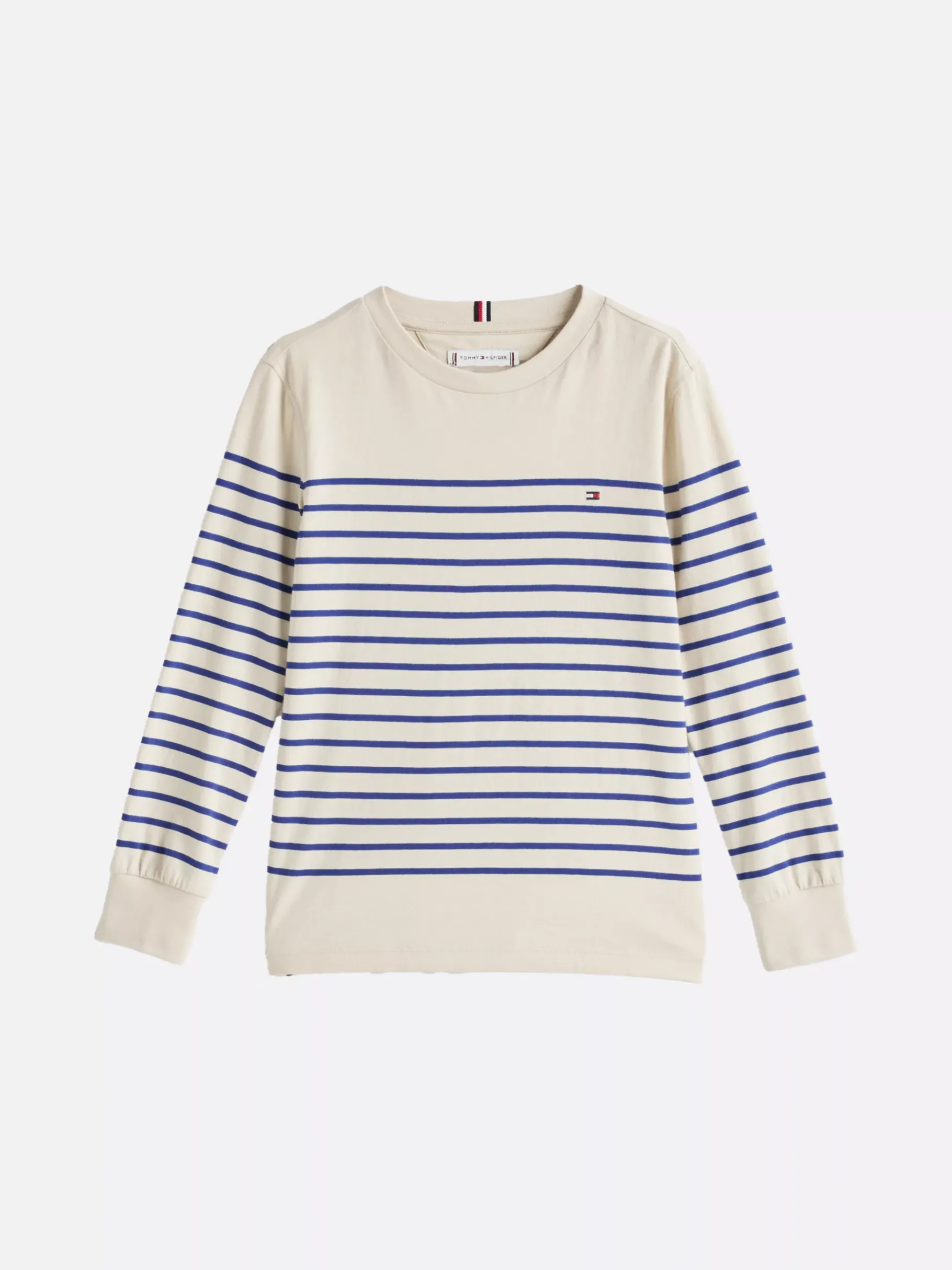 Tommy Hilfiger Langarmshirt mit Streifen CLASSIC BEIGE BASE WEDGE BLUE STR Hot