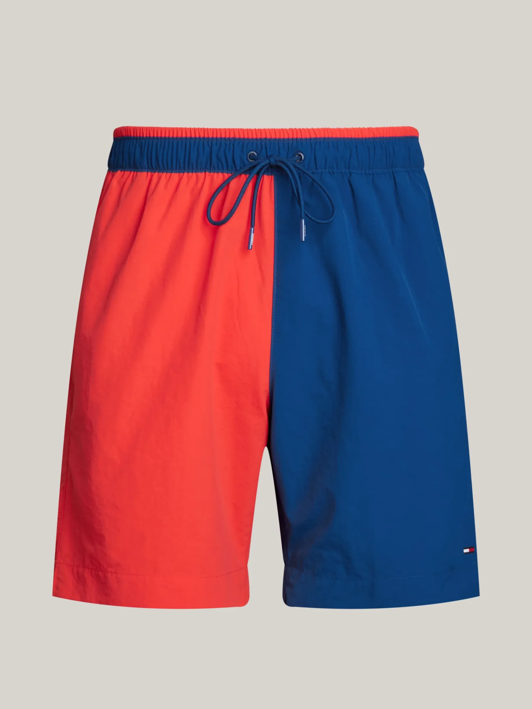 Tommy Hilfiger Lange Badeshorts mit Color Block ANCHOR BLUE Flash Sale