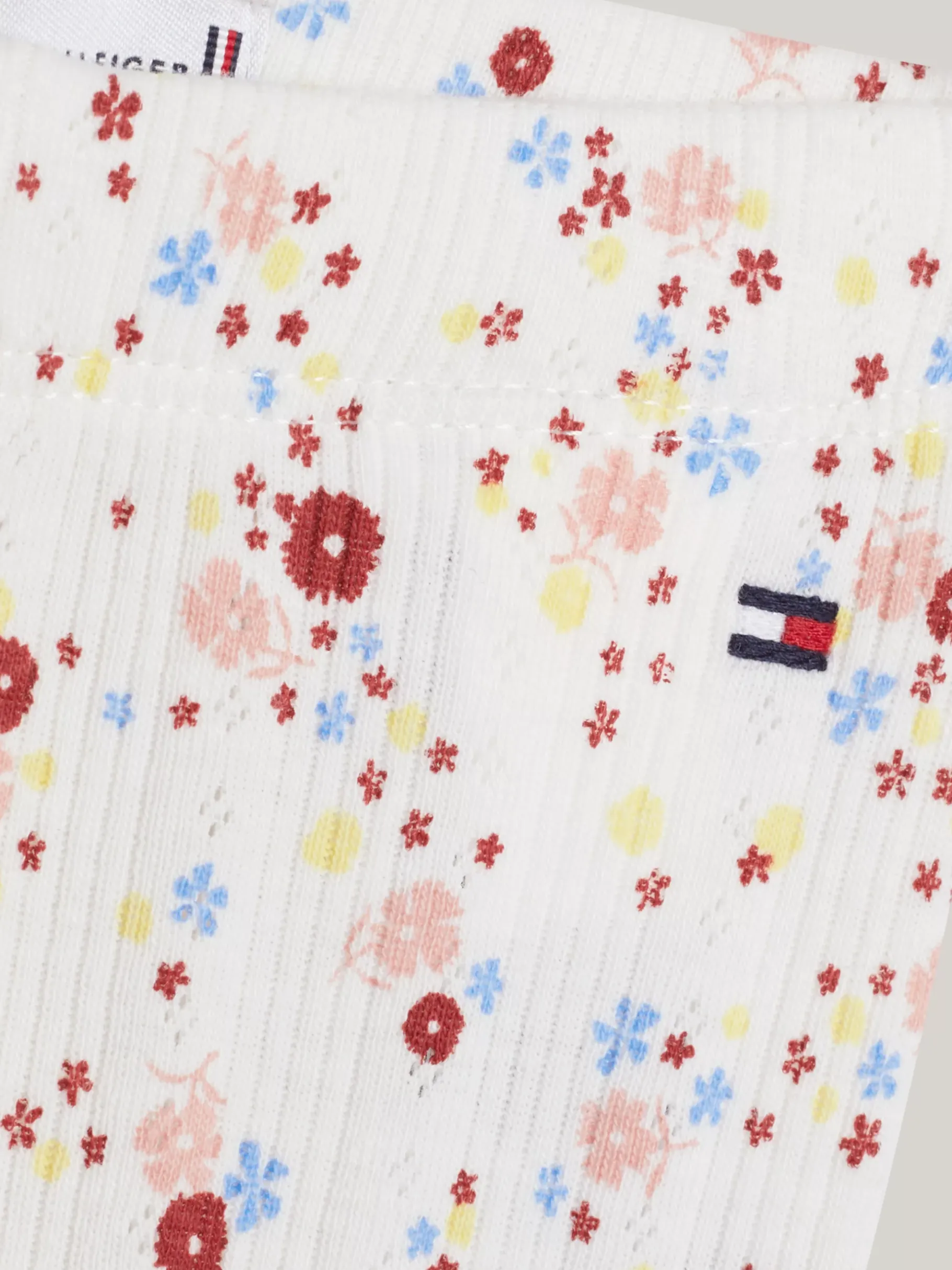 Tommy Hilfiger Lange Leggings mit Blumen-Pointelle-Muster ANCIENT WHITE FLOWER ALLOVER Best