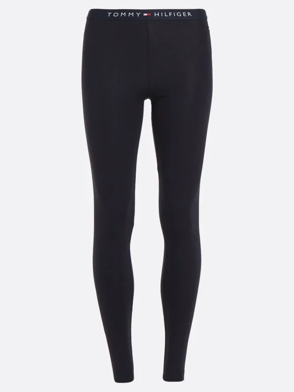 Tommy Hilfiger Lange Leggings mit Logo am Taillenbund DESERT SKY Best Sale