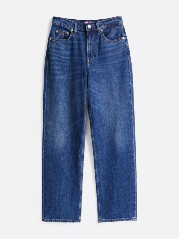 Tommy Hilfiger Layla Slim Straight Jeans mit hohem Bund DENIM DARK Shop