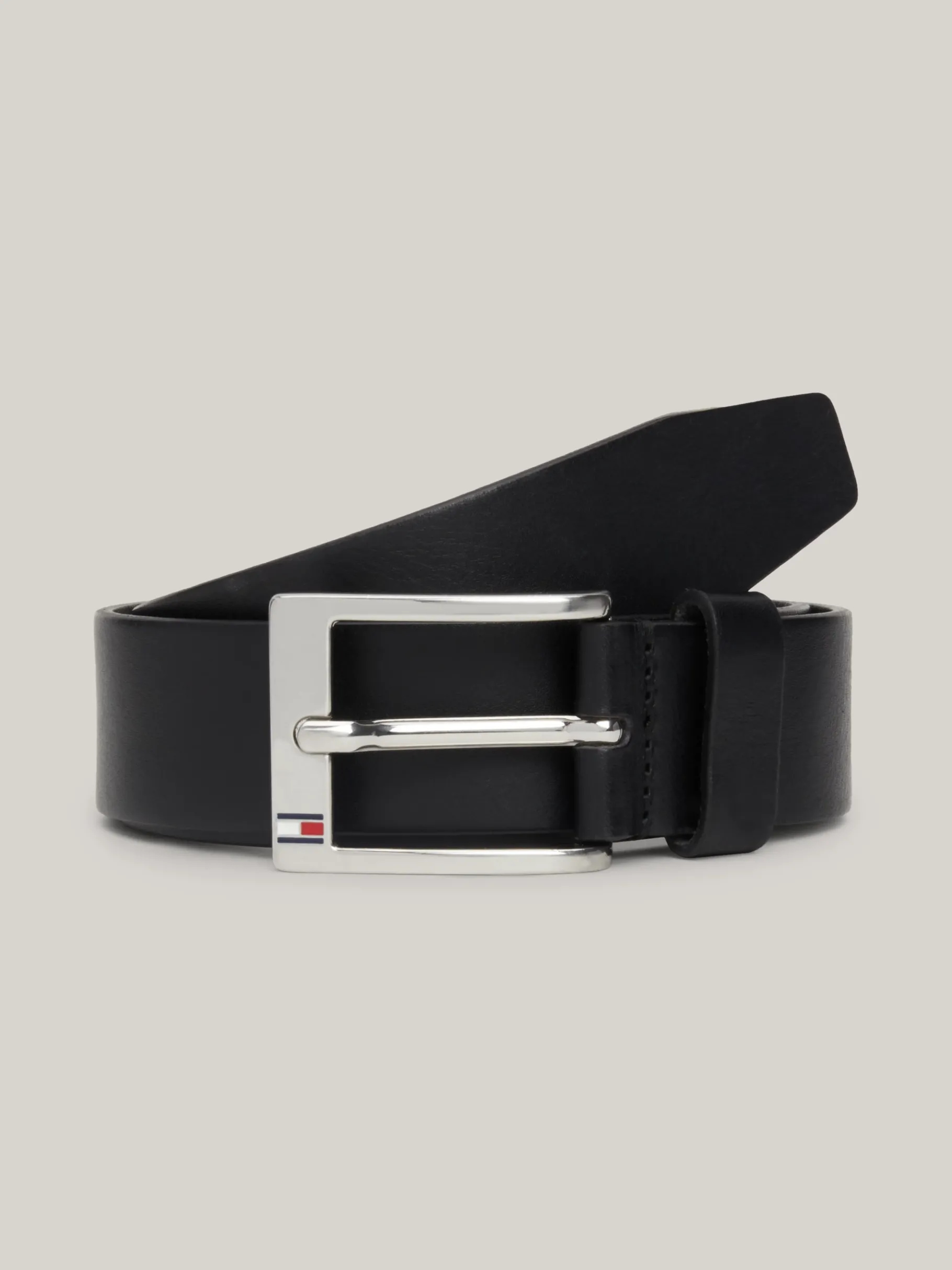 Tommy Hilfiger Ledergürtel BLACK Clearance