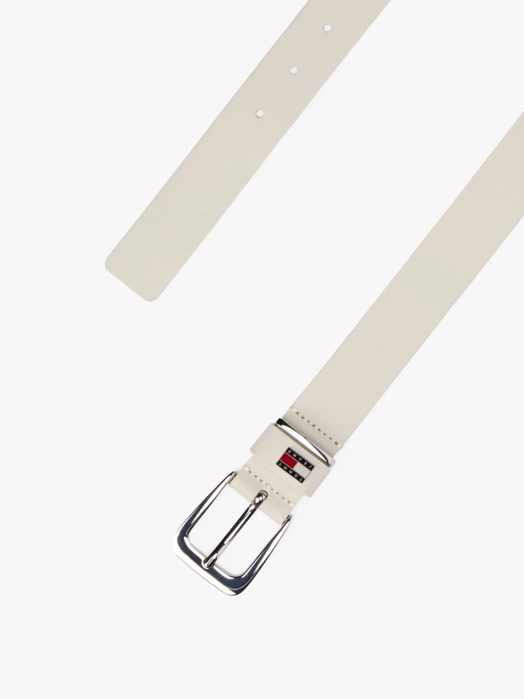 Tommy Hilfiger Leder-Gürtel mit ovaler Schnalle NATURAL KHAKI Best