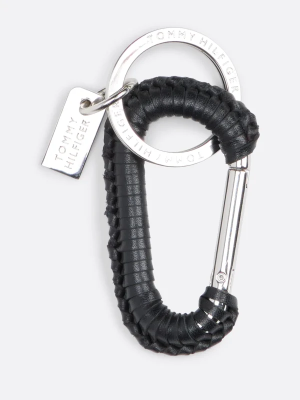 Tommy Hilfiger Leder-Kartenetui und Schlüsselanhänger im Set BLACK Shop