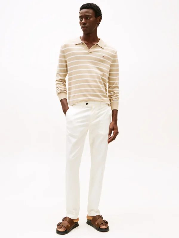 Tommy Hilfiger Ledersandale mit Schnallen LEGACY BROWN Discount