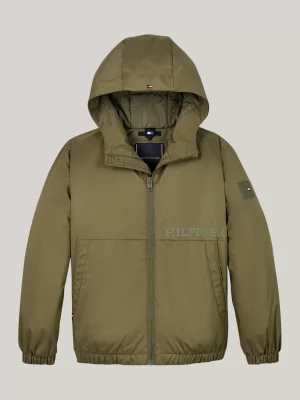 Tommy Hilfiger Leichtgewichtige Relaxed Fit Ripstop-Jacke UTILITY OLIVE Outlet