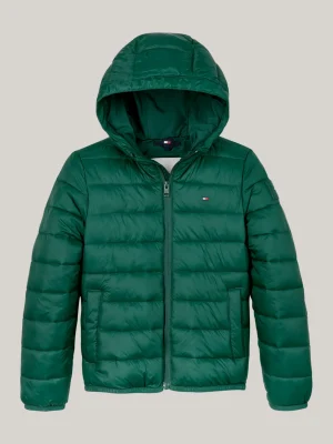 Tommy Hilfiger Leichtgewichtige Steppjacke mit Kapuze ORNAMENTAL GREEN Discount