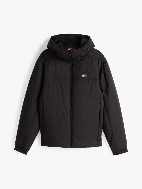 Tommy Hilfiger Leichtgewichtige Windjacke mit Kapuze BLACK Store