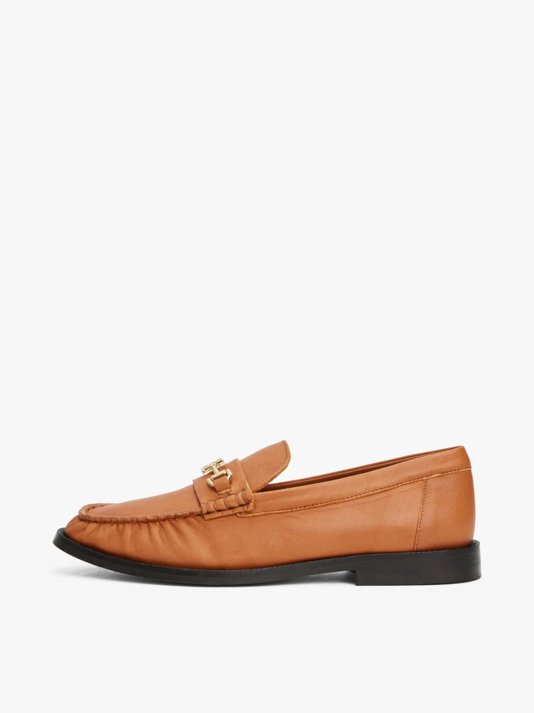 Tommy Hilfiger Loafer aus Leder mit Horsebit-Highlight CINNAMON BARK Best Sale