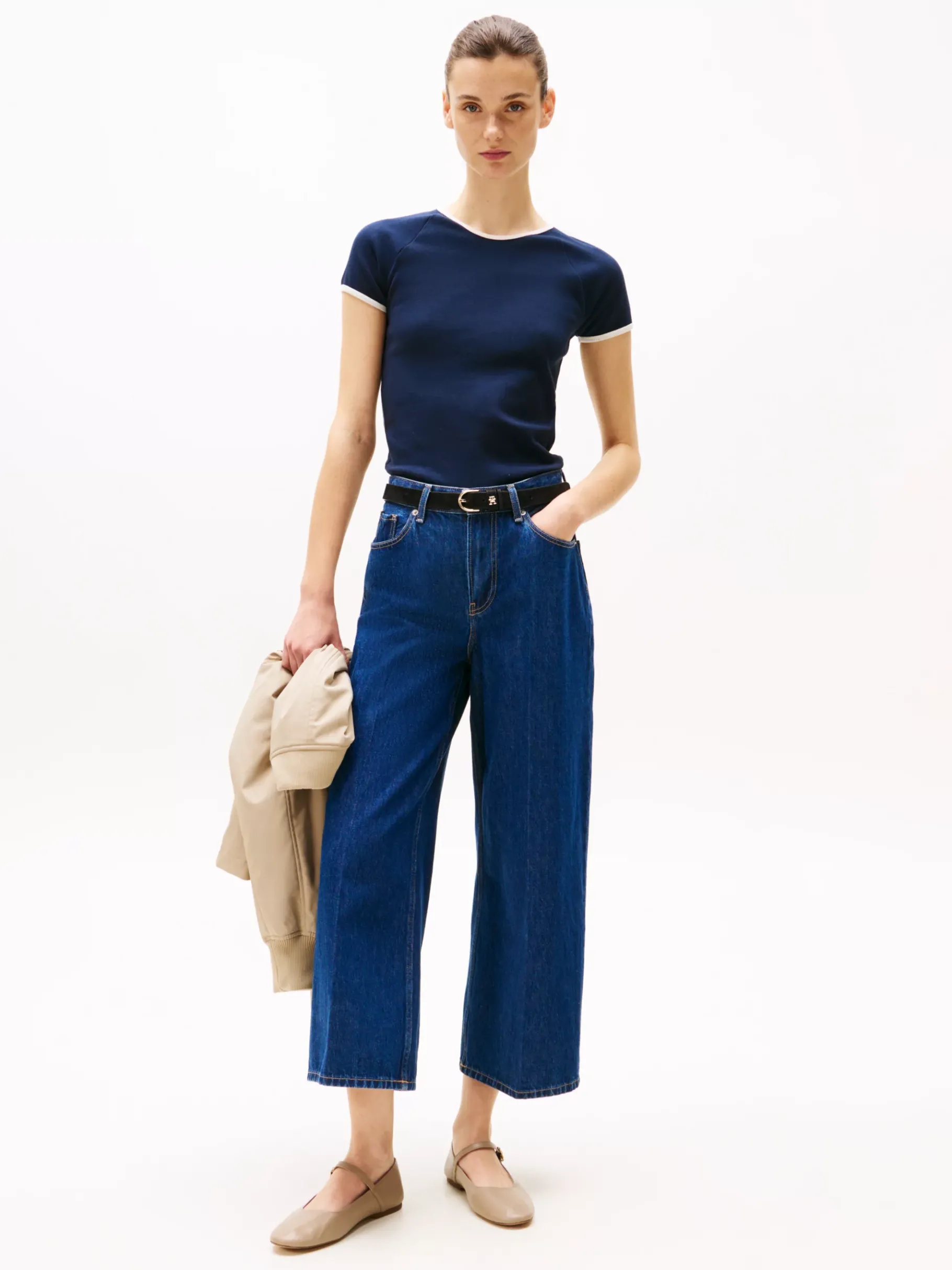 Tommy Hilfiger Mary-Jane-Ballerina aus Leder MUSLIN Best