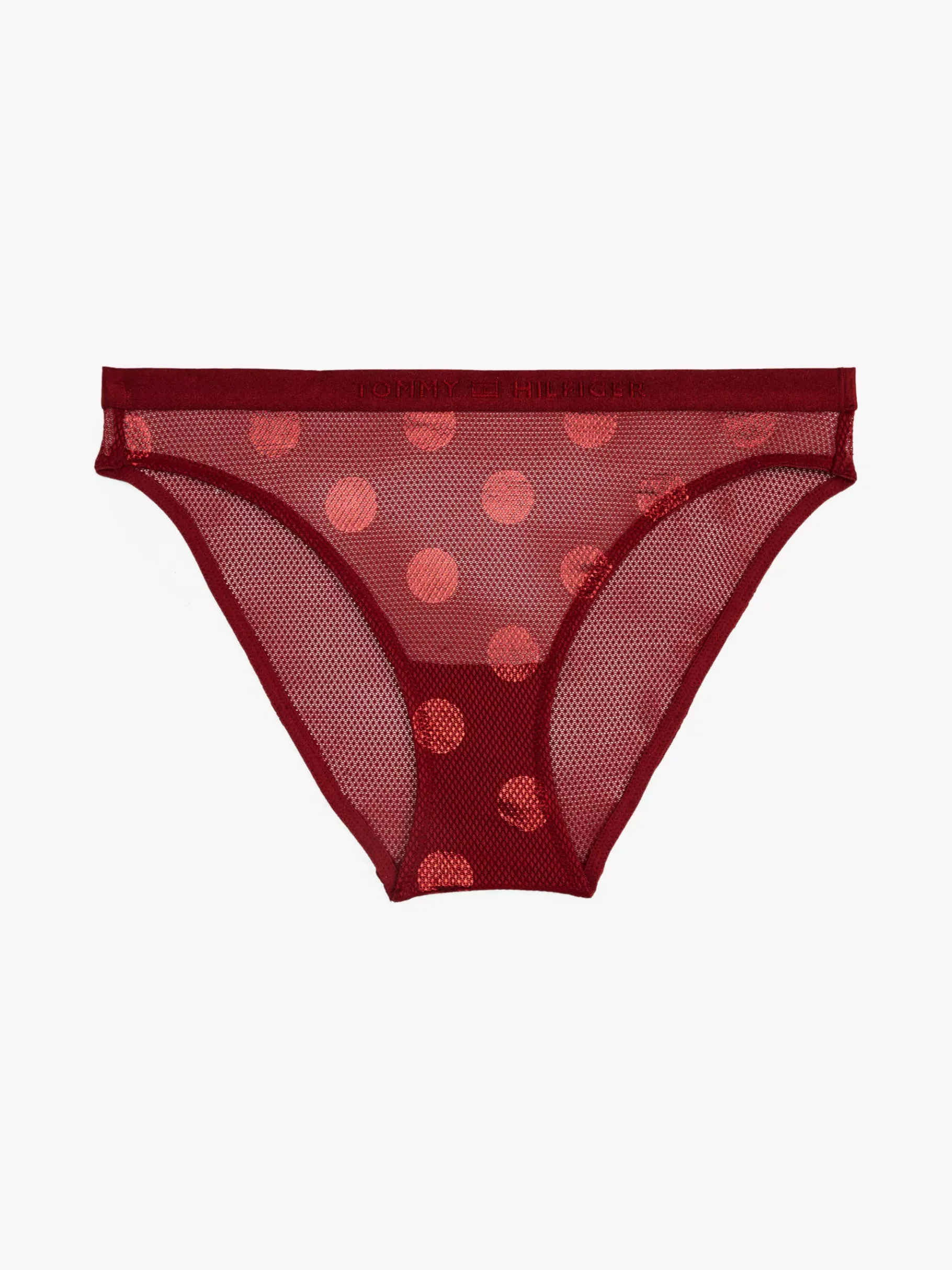 Tommy Hilfiger Mesh-Slip mit Sternprint REGATTA RED Cheap