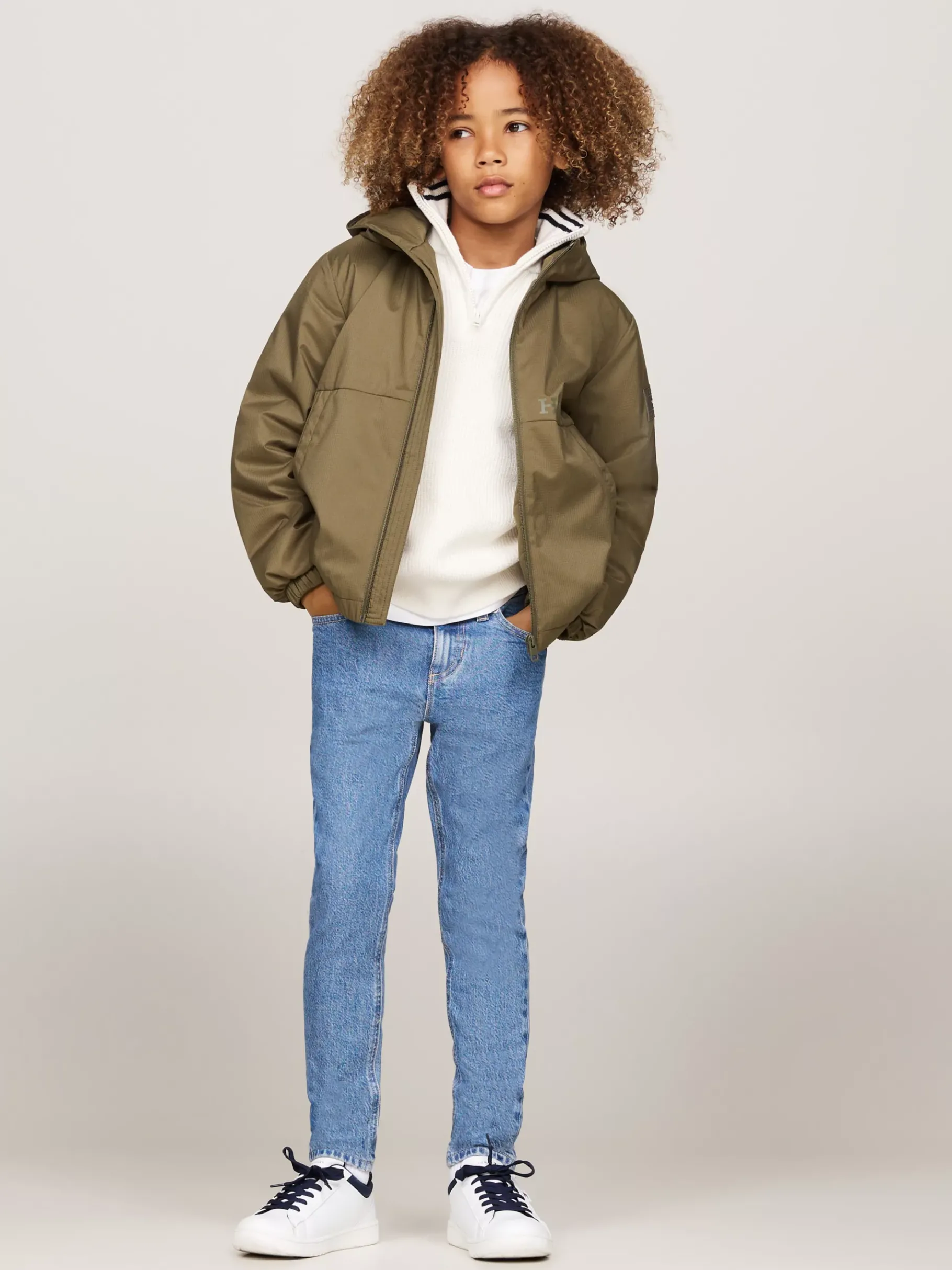 Tommy Hilfiger Mid-Wash Slim Jeans MIDSALTPEPPER Online