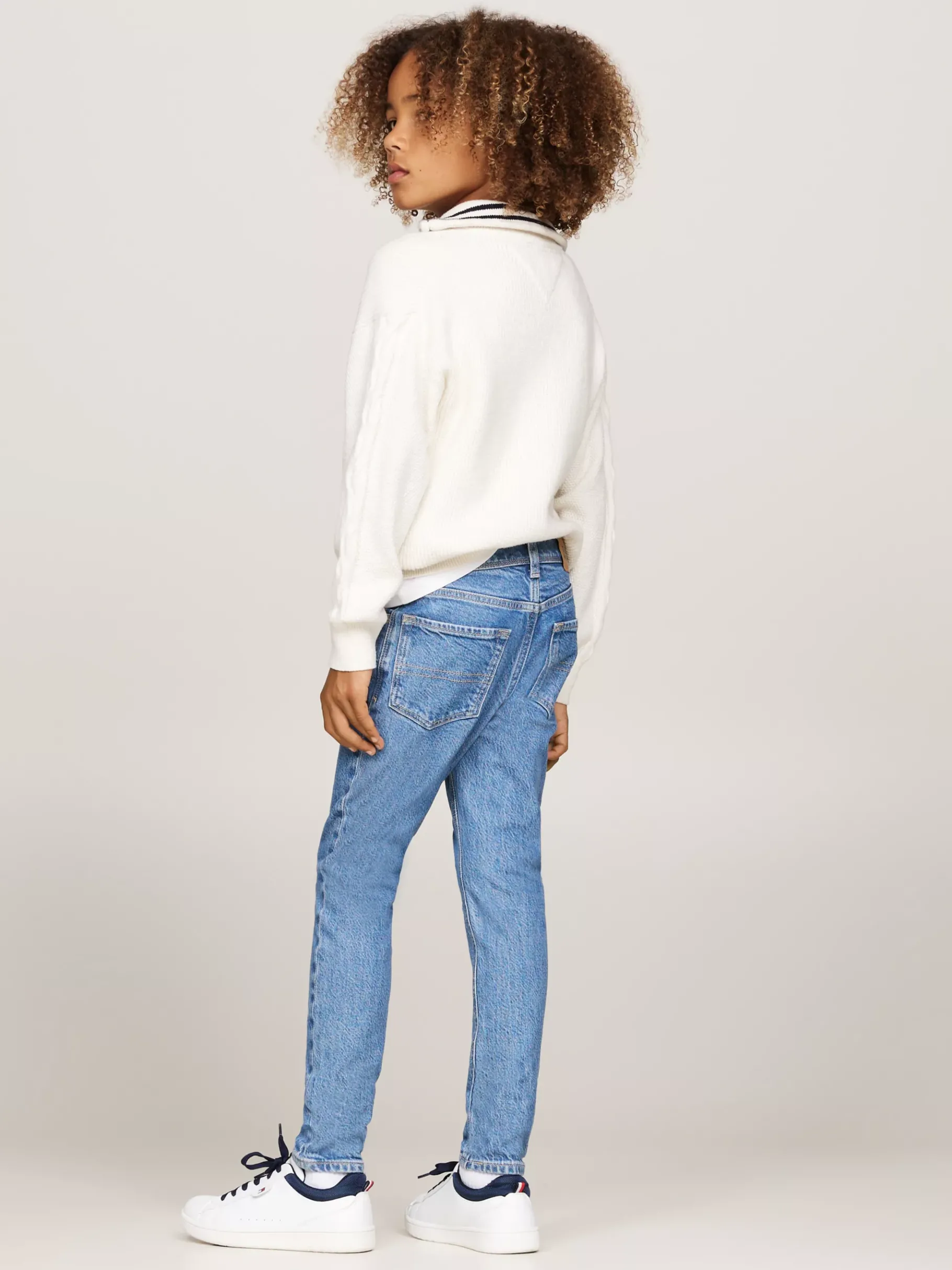 Tommy Hilfiger Mid-Wash Slim Jeans MIDSALTPEPPER Online