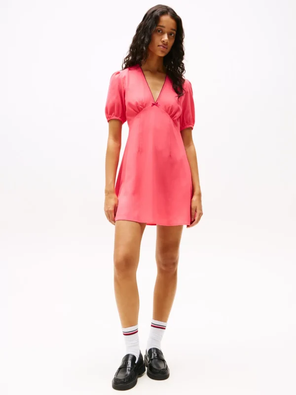 Tommy Hilfiger Minikleid aus Krepp AMOUR Discount