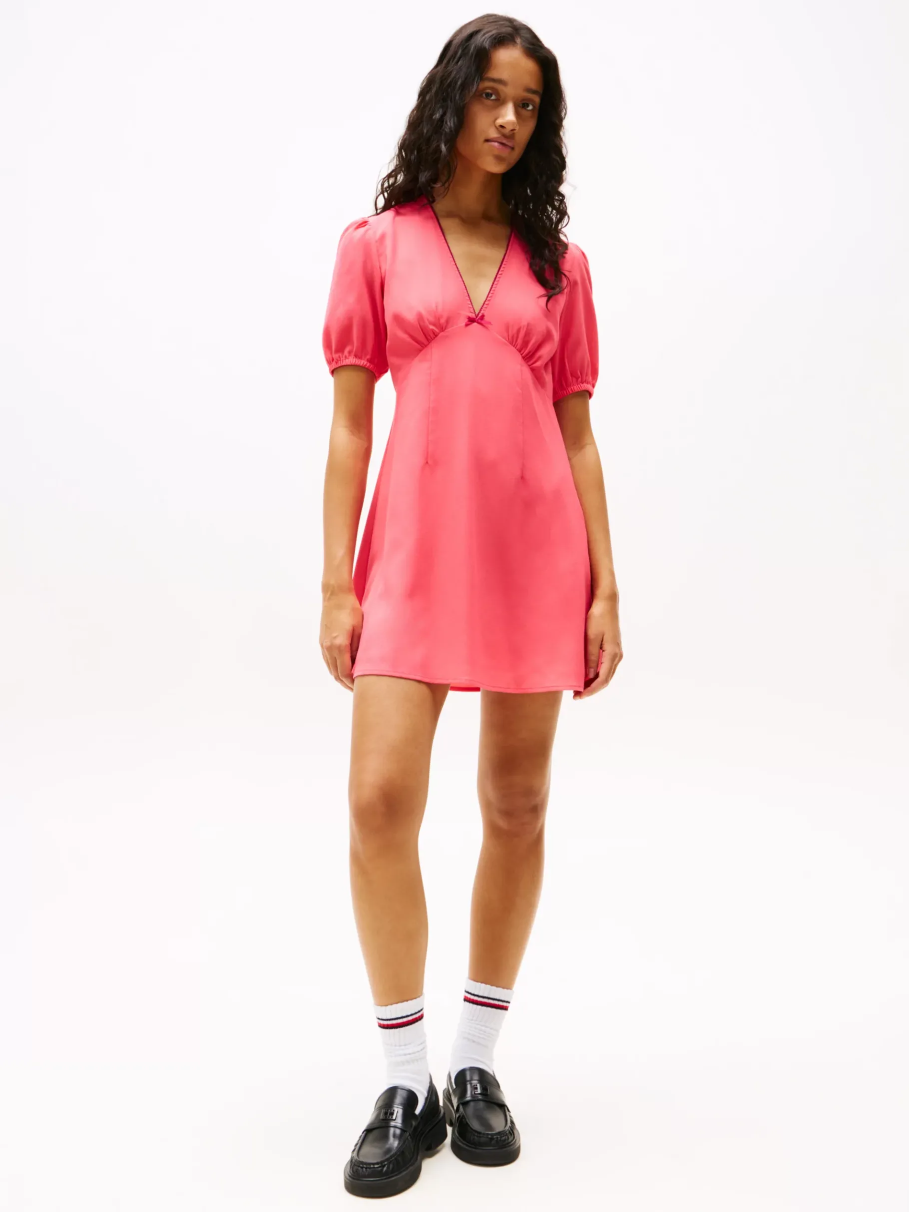 Tommy Hilfiger Minikleid aus Krepp AMOUR Discount