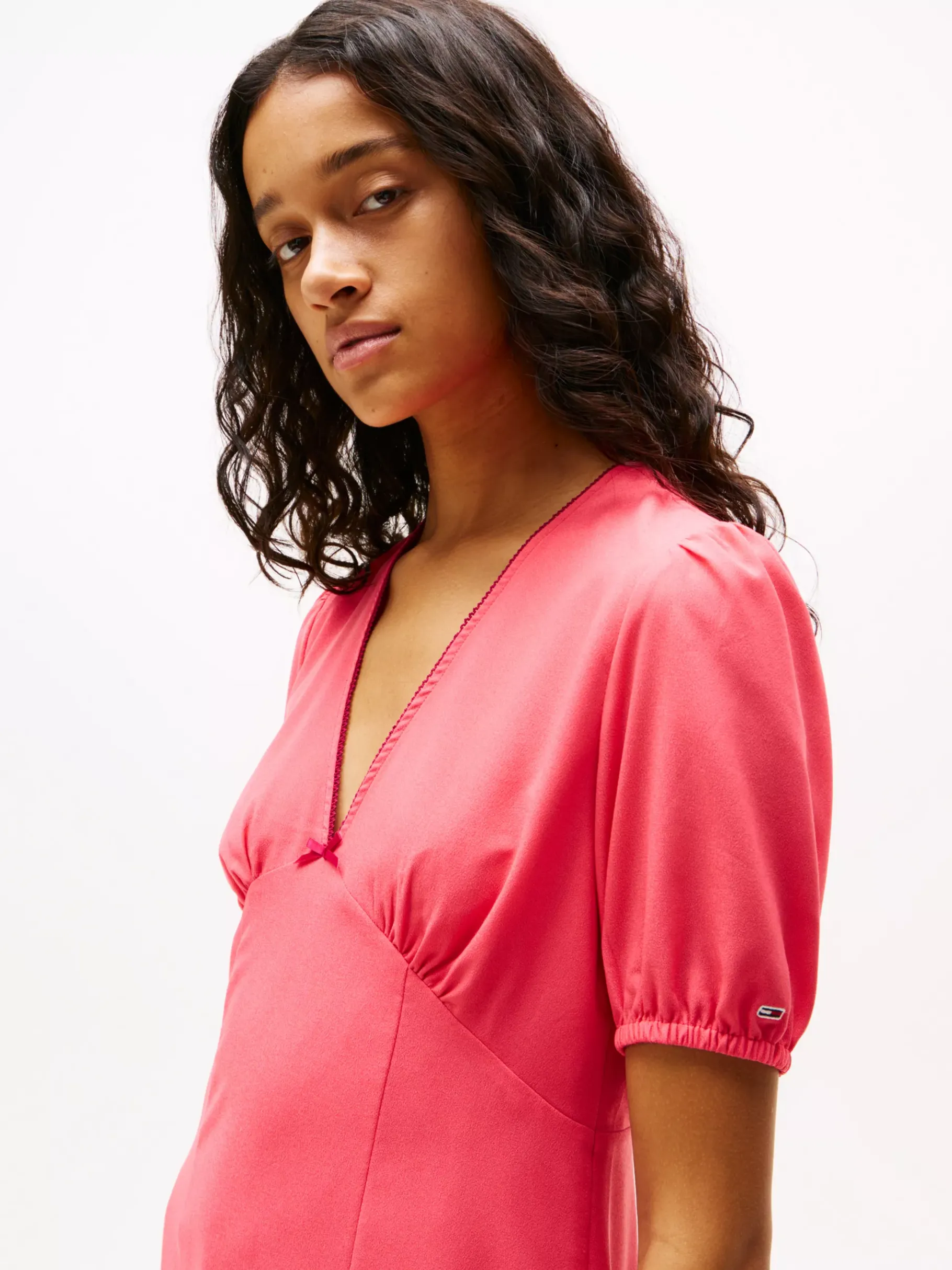 Tommy Hilfiger Minikleid aus Krepp AMOUR Discount