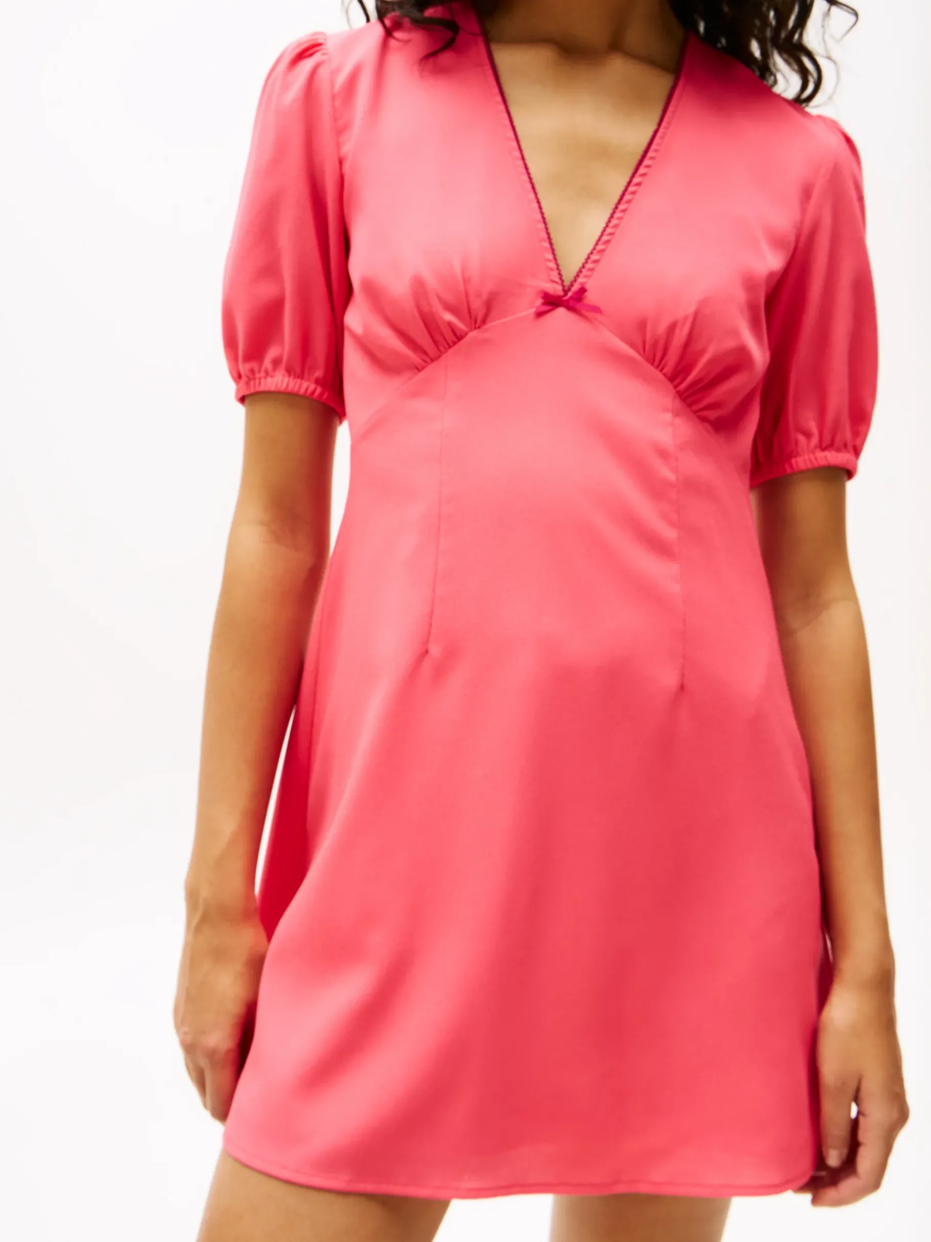 Tommy Hilfiger Minikleid aus Krepp AMOUR Discount