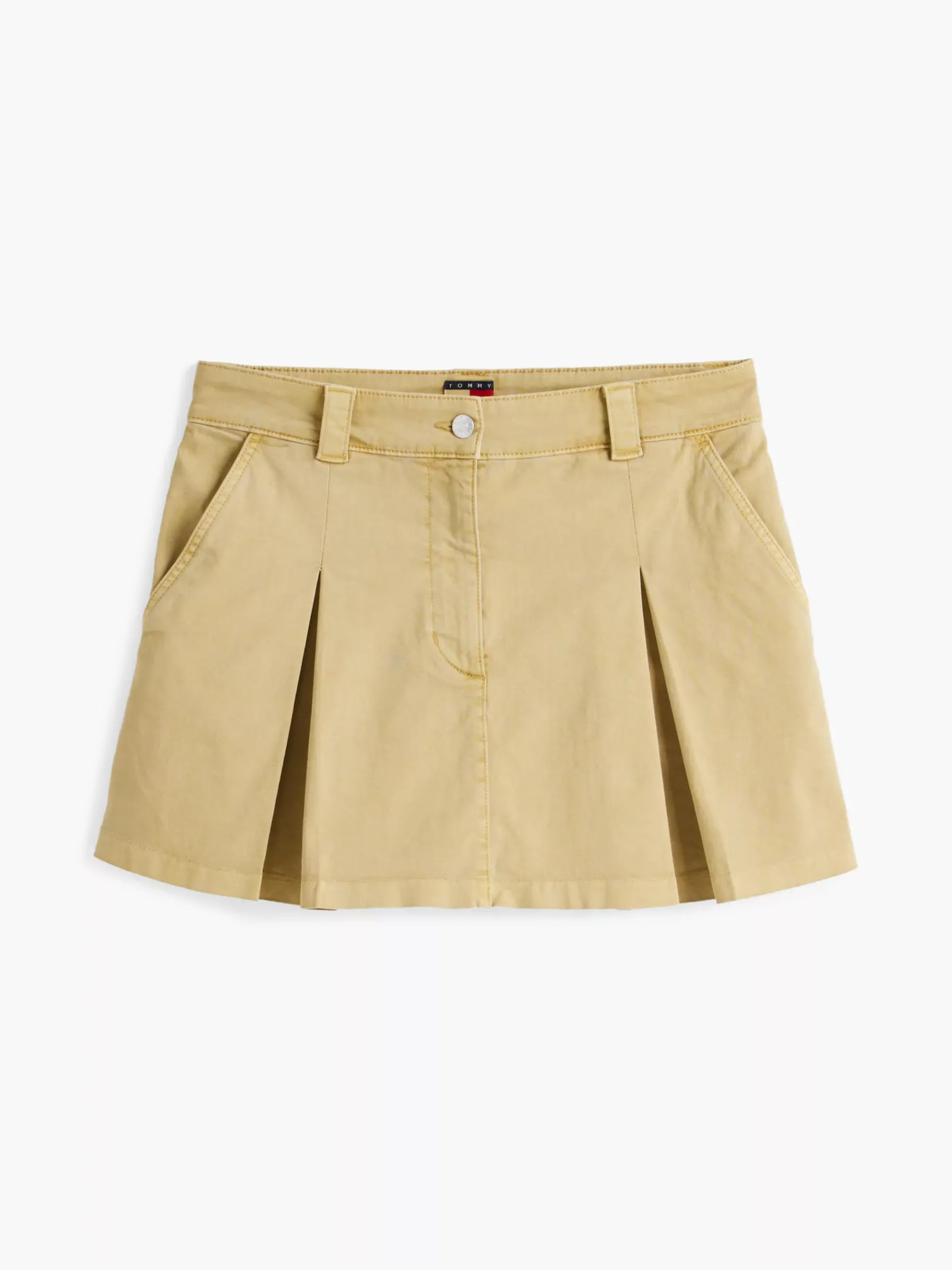 Tommy Hilfiger Minirock mit Falten und Pattentaschen RELIC TAN Cheap