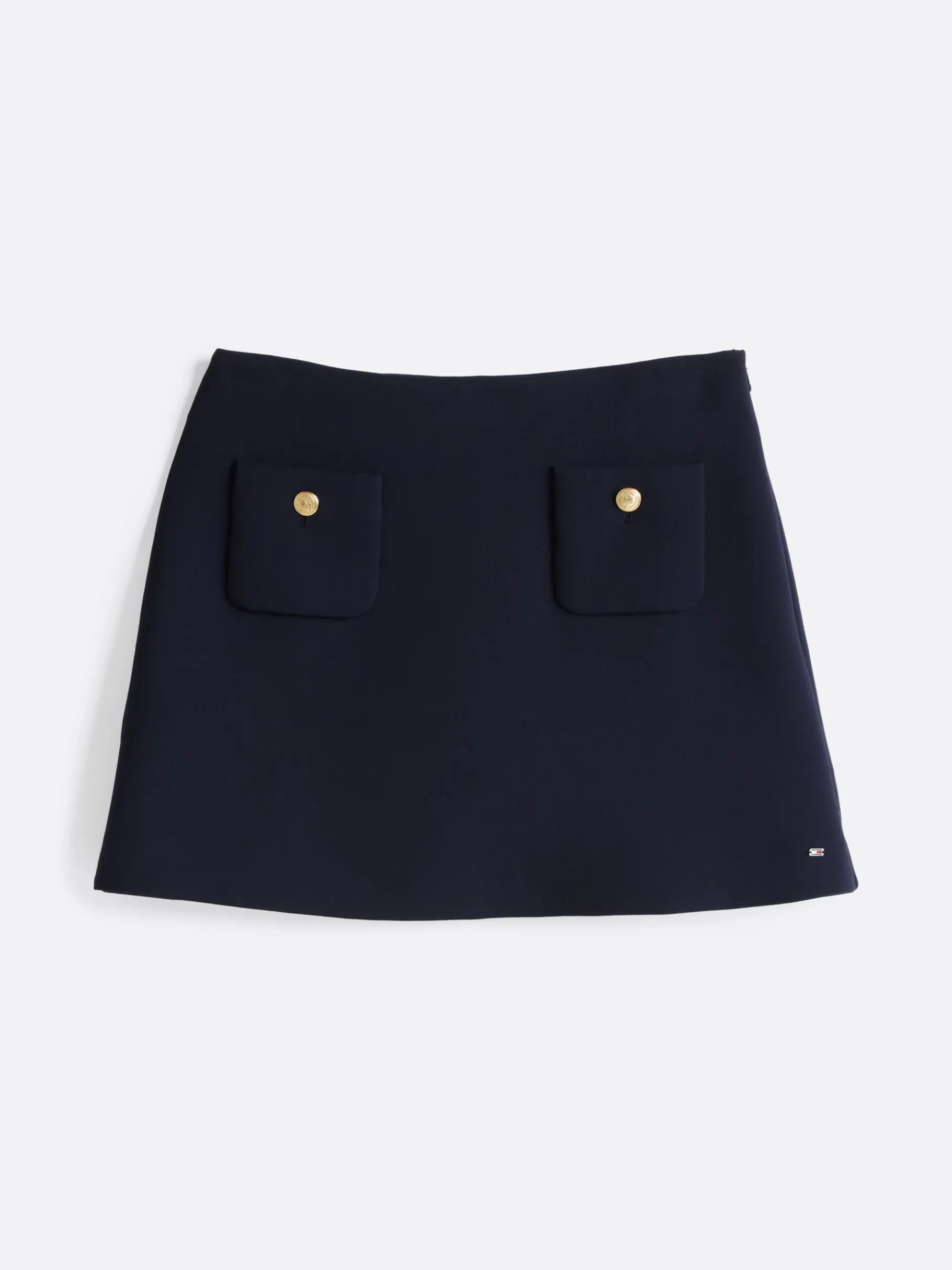 Tommy Hilfiger Minirock mit geknöpften Taschen DARK NIGHT NAVY Sale