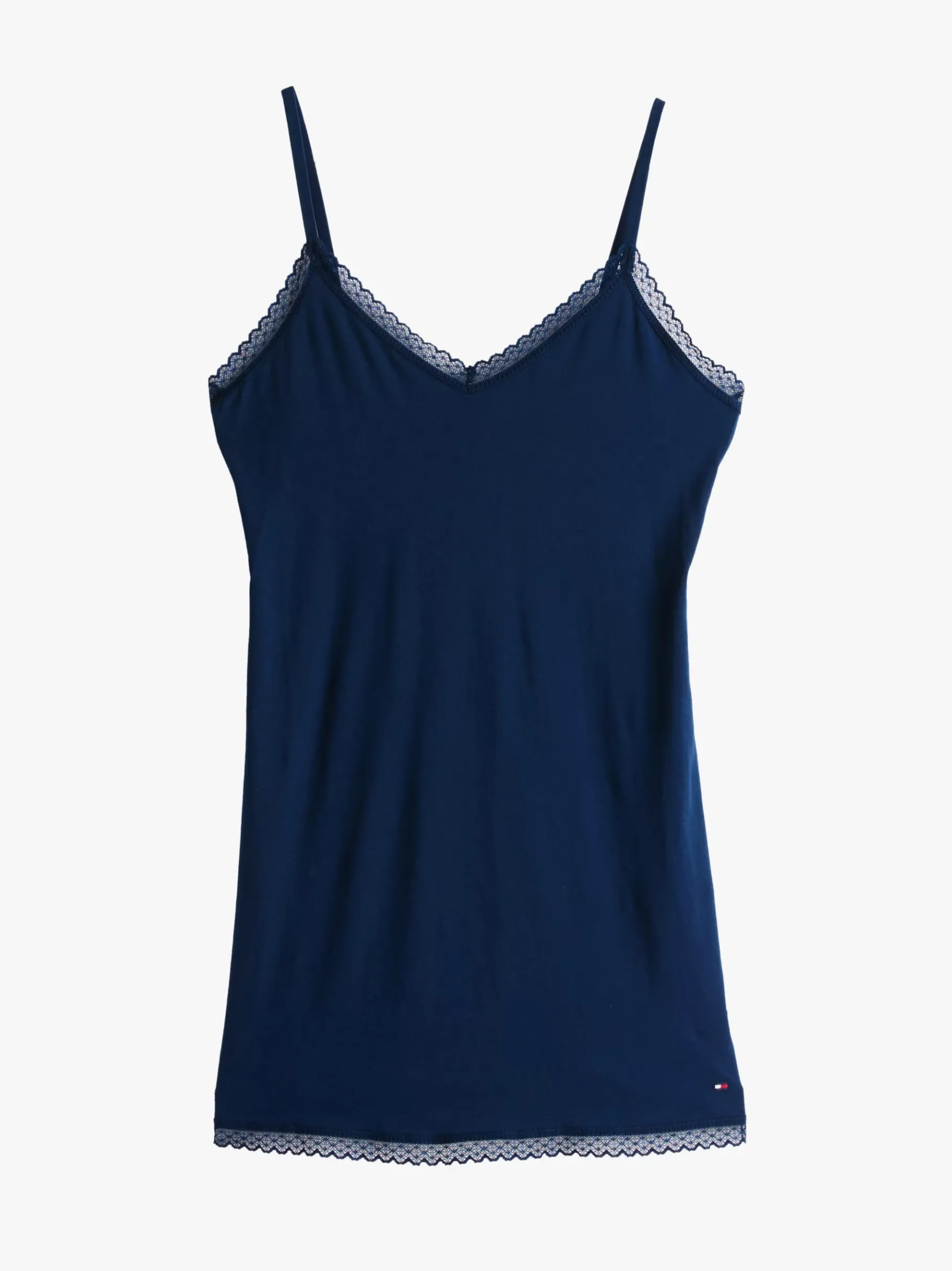 Tommy Hilfiger Nachthemd mit Spitzenbesätzen DARK NIGHT NAVY Flash Sale