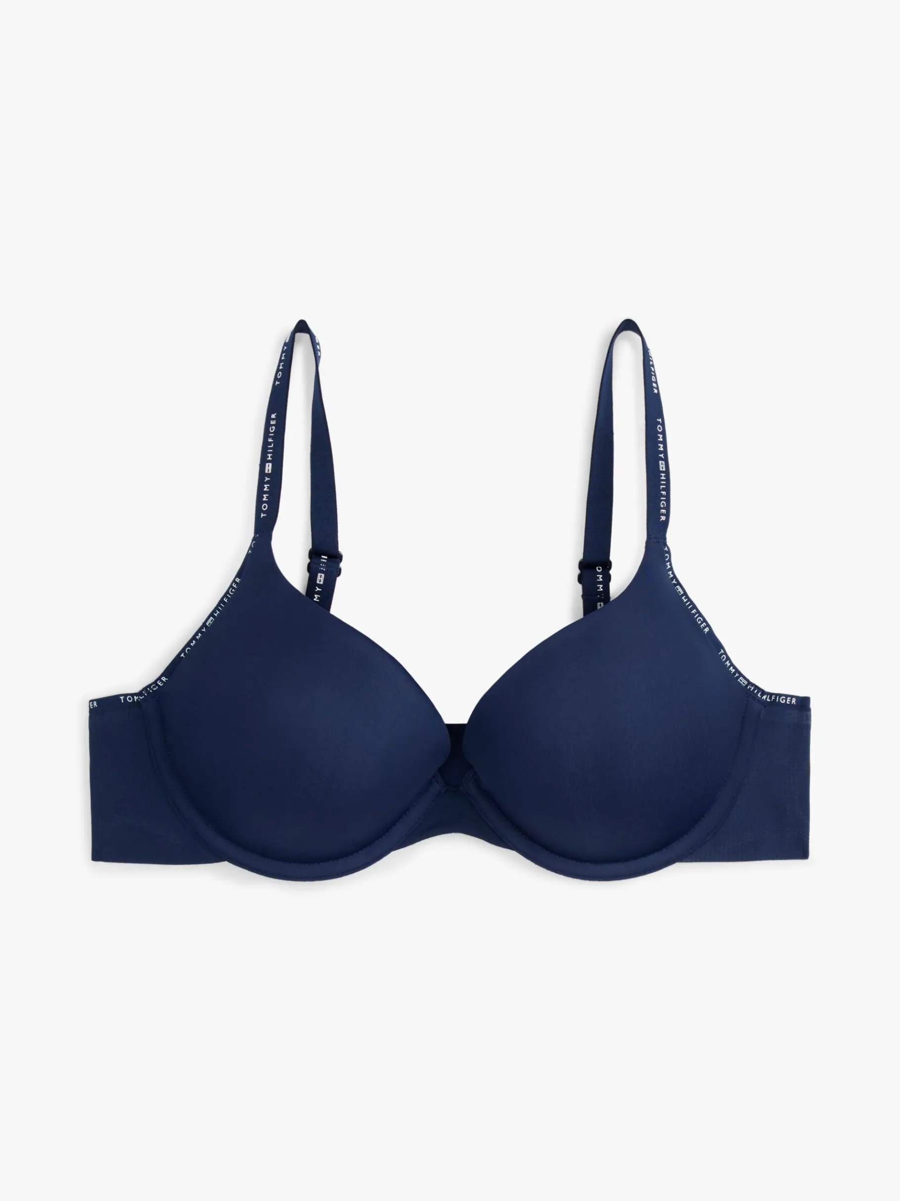 Tommy Hilfiger Nahtloser Push-up-BH mit tiefem Dekolleté DARK NIGHT NAVY Fashion