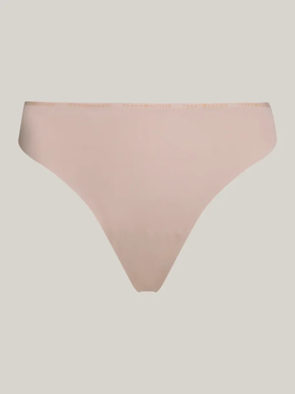 Tommy Hilfiger Nahtloser String mit Logomuster BALANCED BEIGE Best