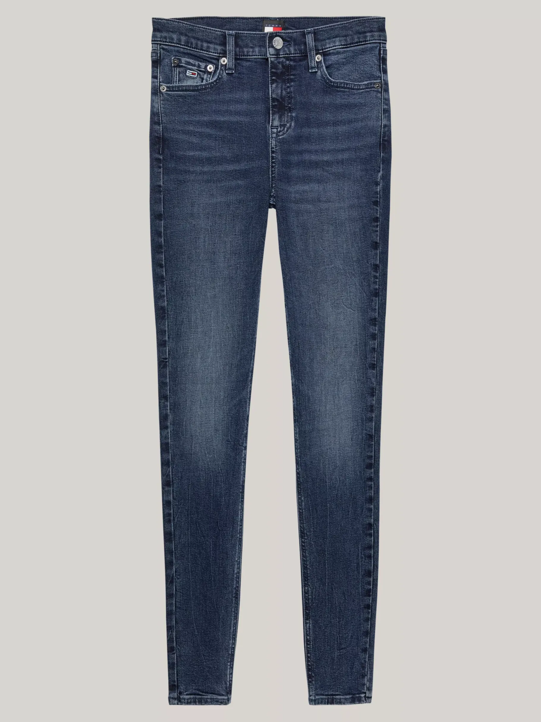 Tommy Hilfiger Nora Skinny Jeans mit Fade-Effekt DENIM DARK Flash Sale