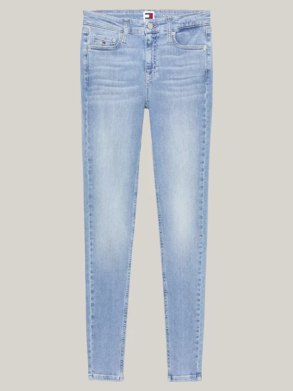 Tommy Hilfiger Nora Skinny Jeans mit mittelhohem Bund DENIM LIGHT Best