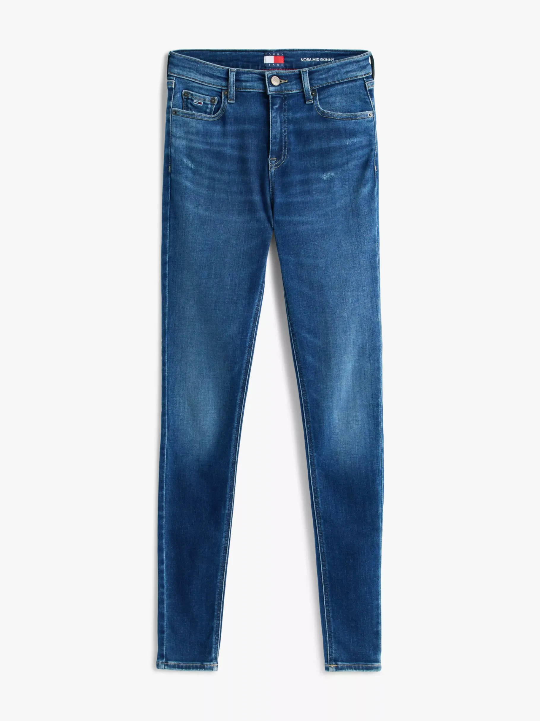 Tommy Hilfiger Nora Skinny Jeans mit mittelhohem Bund DENIM DARK Best