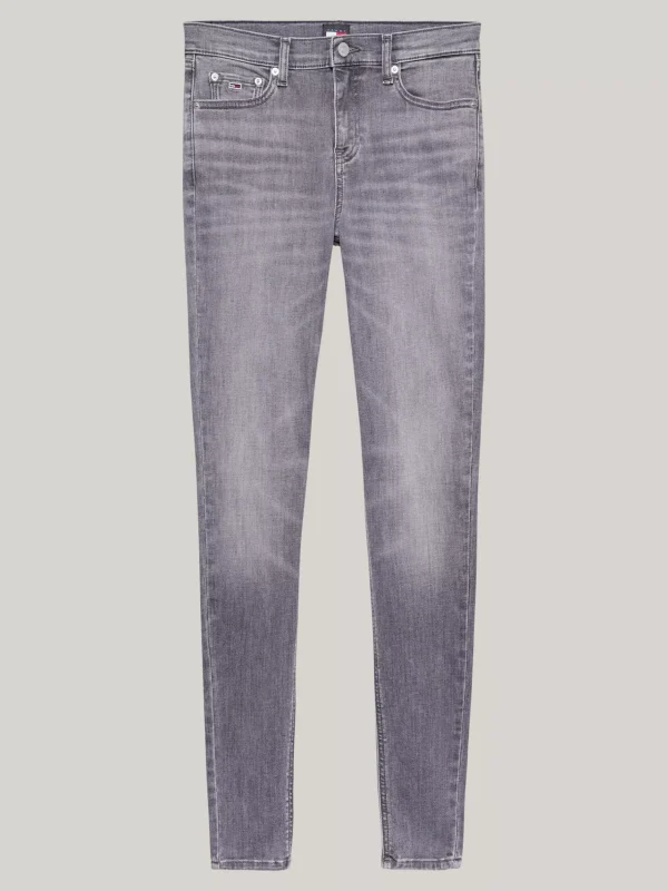 Tommy Hilfiger Nora Skinny Jeans mit mittelhohem Bund DENIM BLACK Cheap