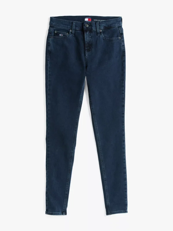 Tommy Hilfiger Nora Skinny Jeans mit mittelhohem Bund DENIM BLUE BLACK Fashion